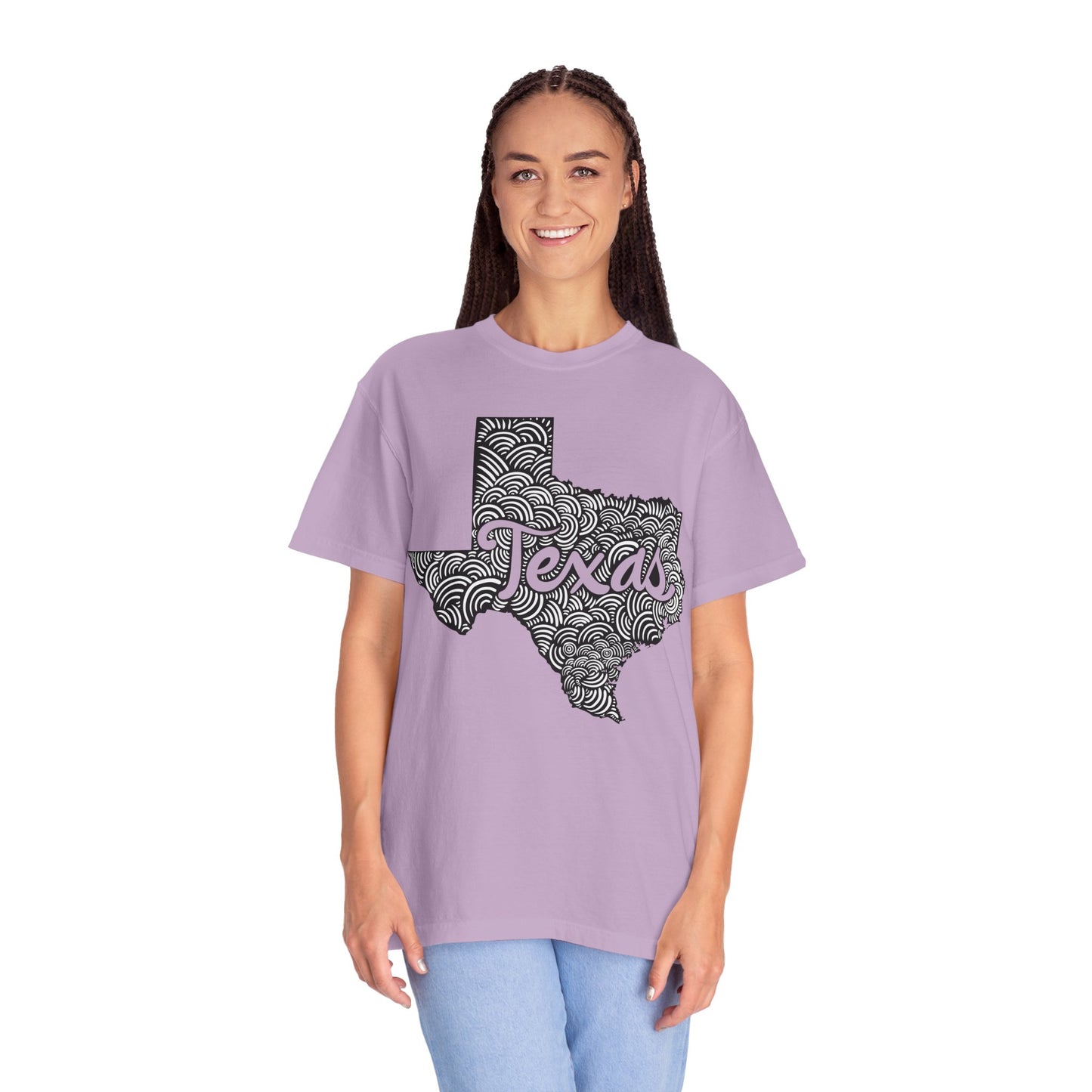 Texas "Woodcut Series" T-Shirt - 14 Colors in 7 Sizes Available!
