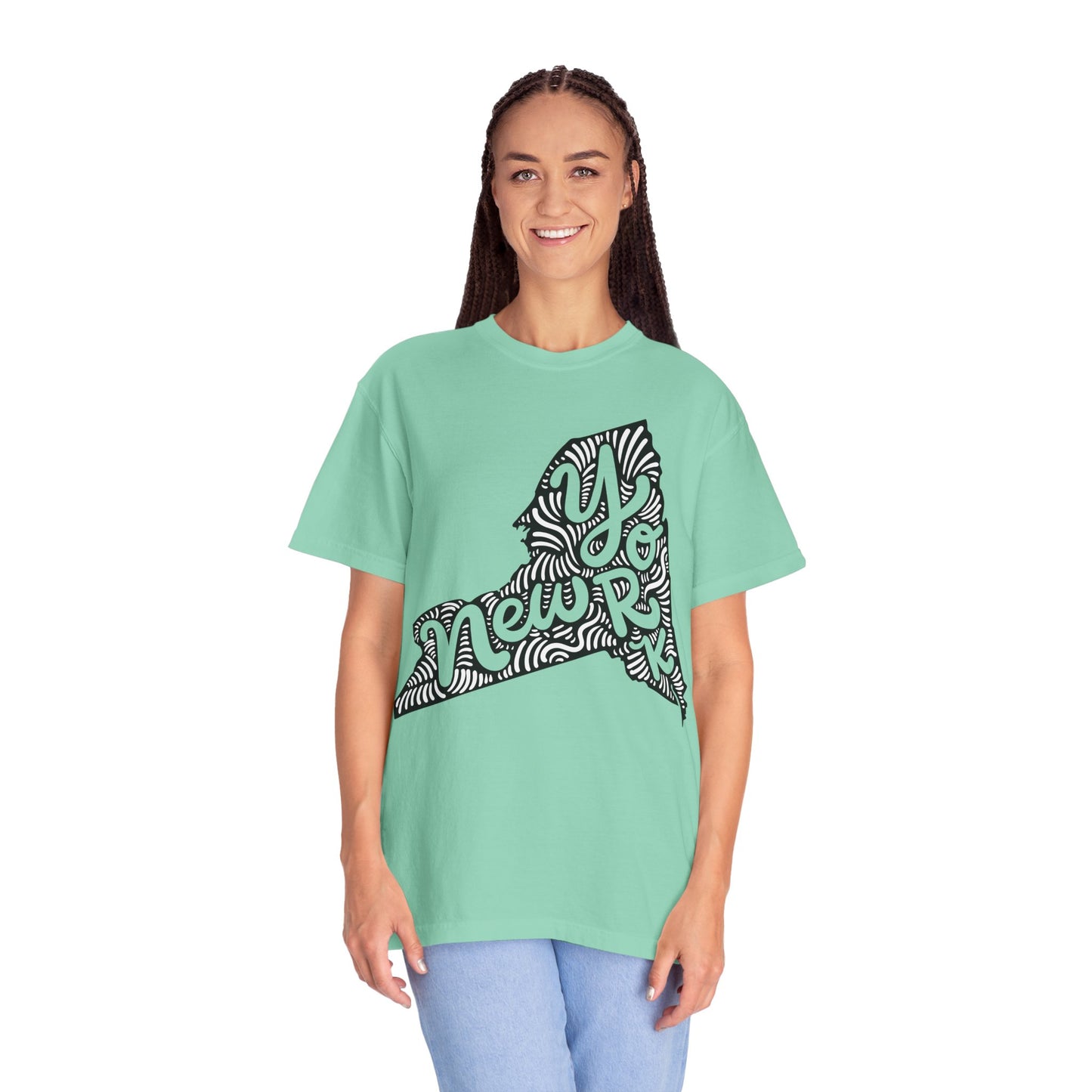 New York "Woodcut Series" T-Shirt - 14 Colors in 7 Sizes Available!