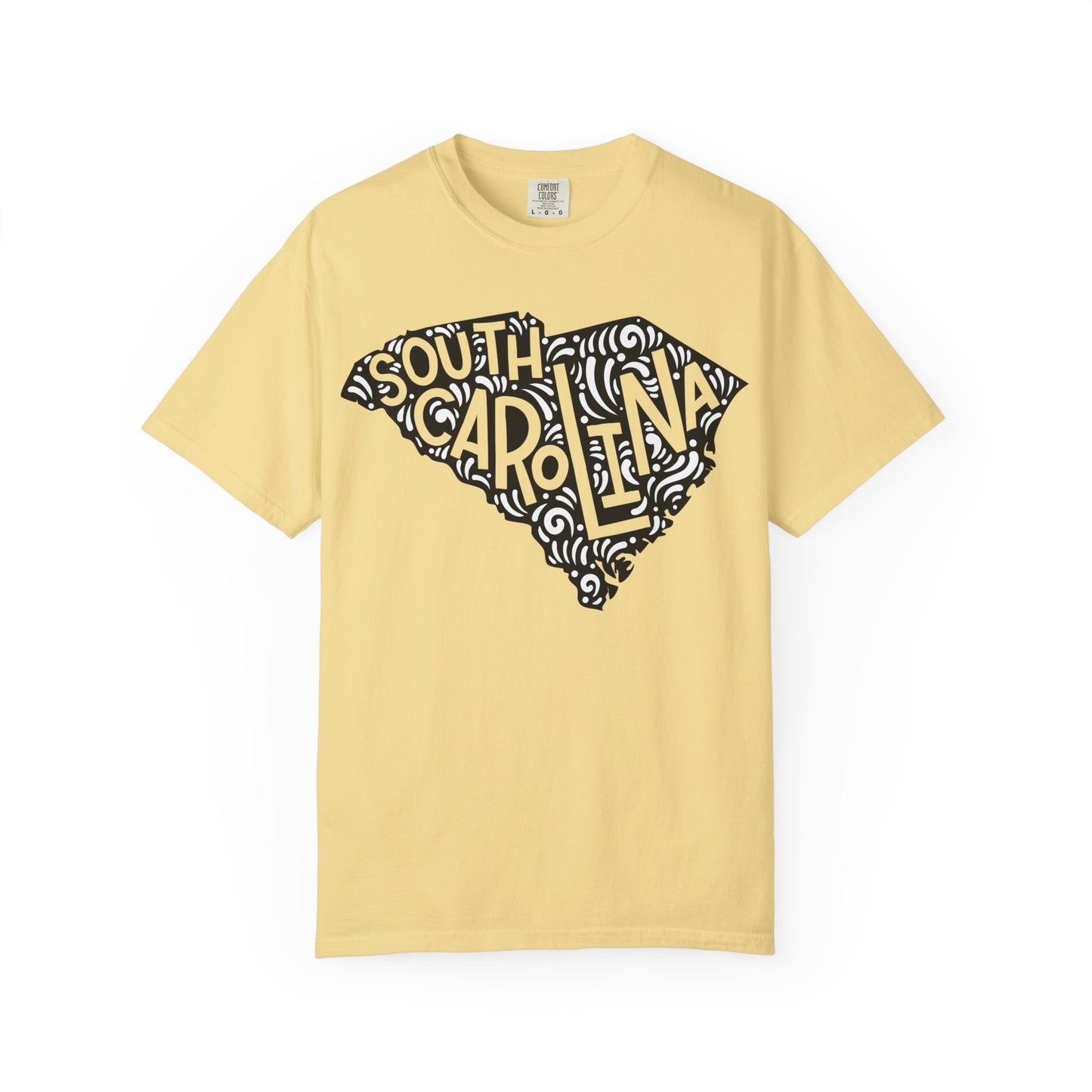 South Carolina "Woodcut Series" T-Shirt - 14 Colors in 7 Sizes Available!