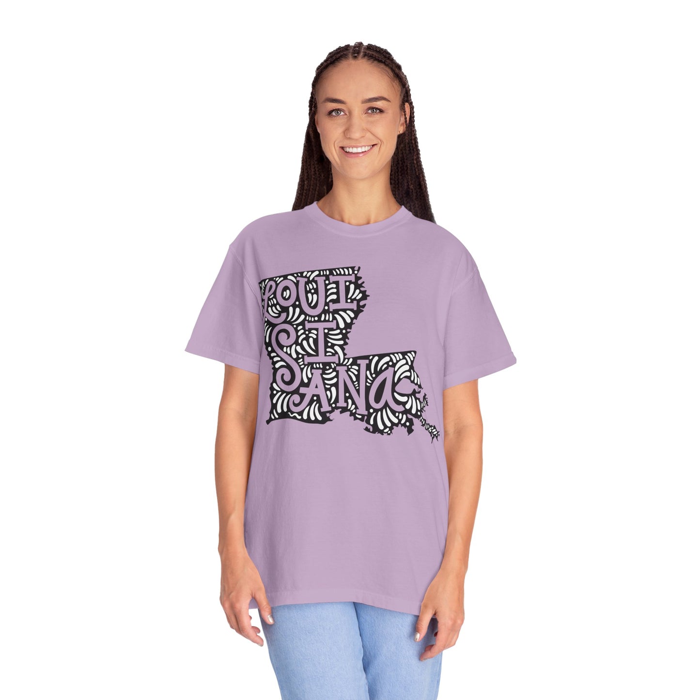 Louisiana "Woodcut Series" T-Shirt - 14 Colors in 7 Sizes Available!
