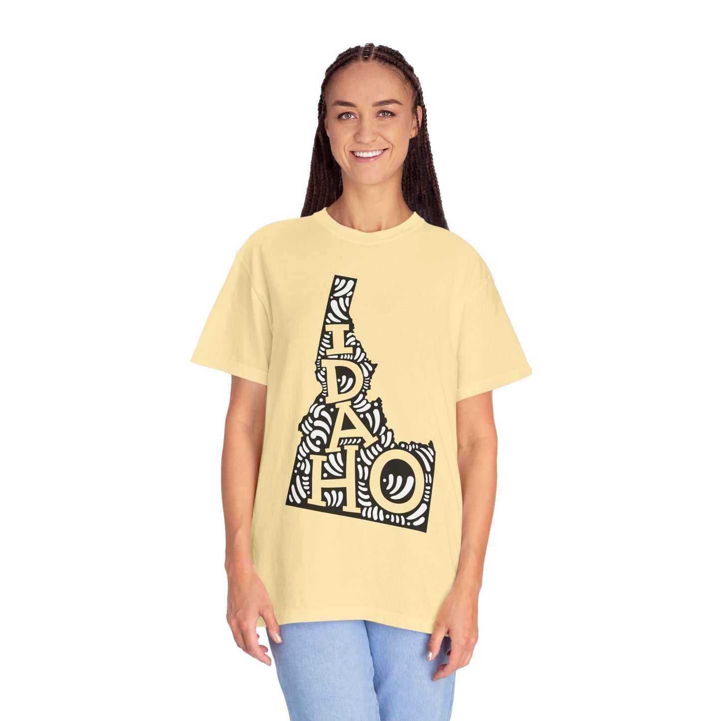 Idaho "Woodcut Series" T-Shirt - 14 Colors in 7 Sizes Available!