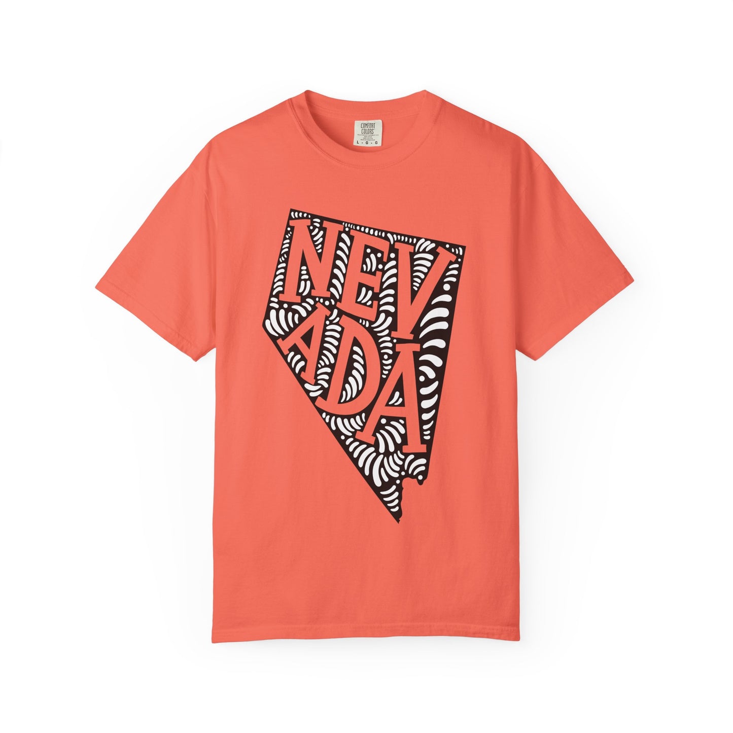 Nevada "Woodcut Series" T-Shirt - 14 Colors in 7 Sizes Available!