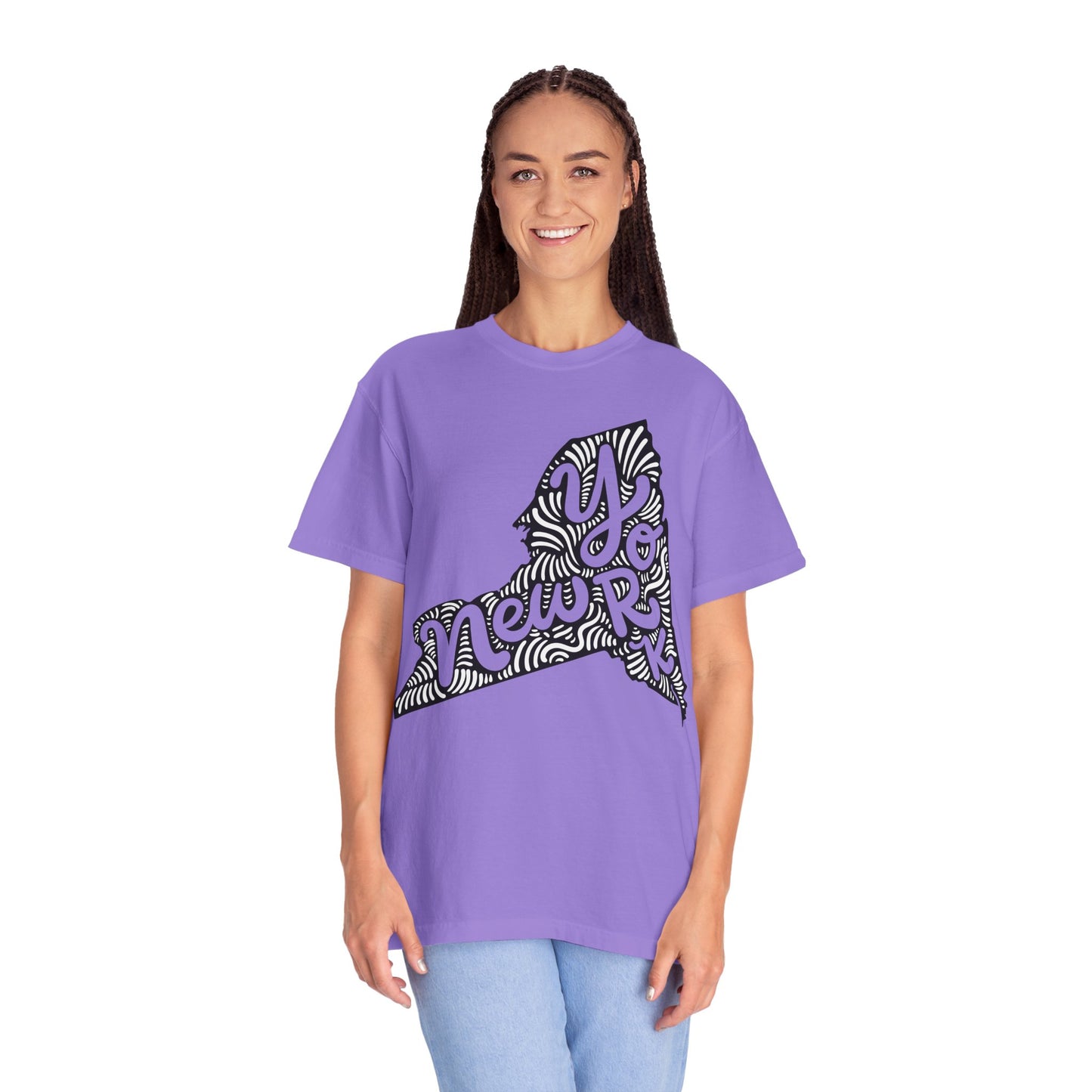 New York "Woodcut Series" T-Shirt - 14 Colors in 7 Sizes Available!
