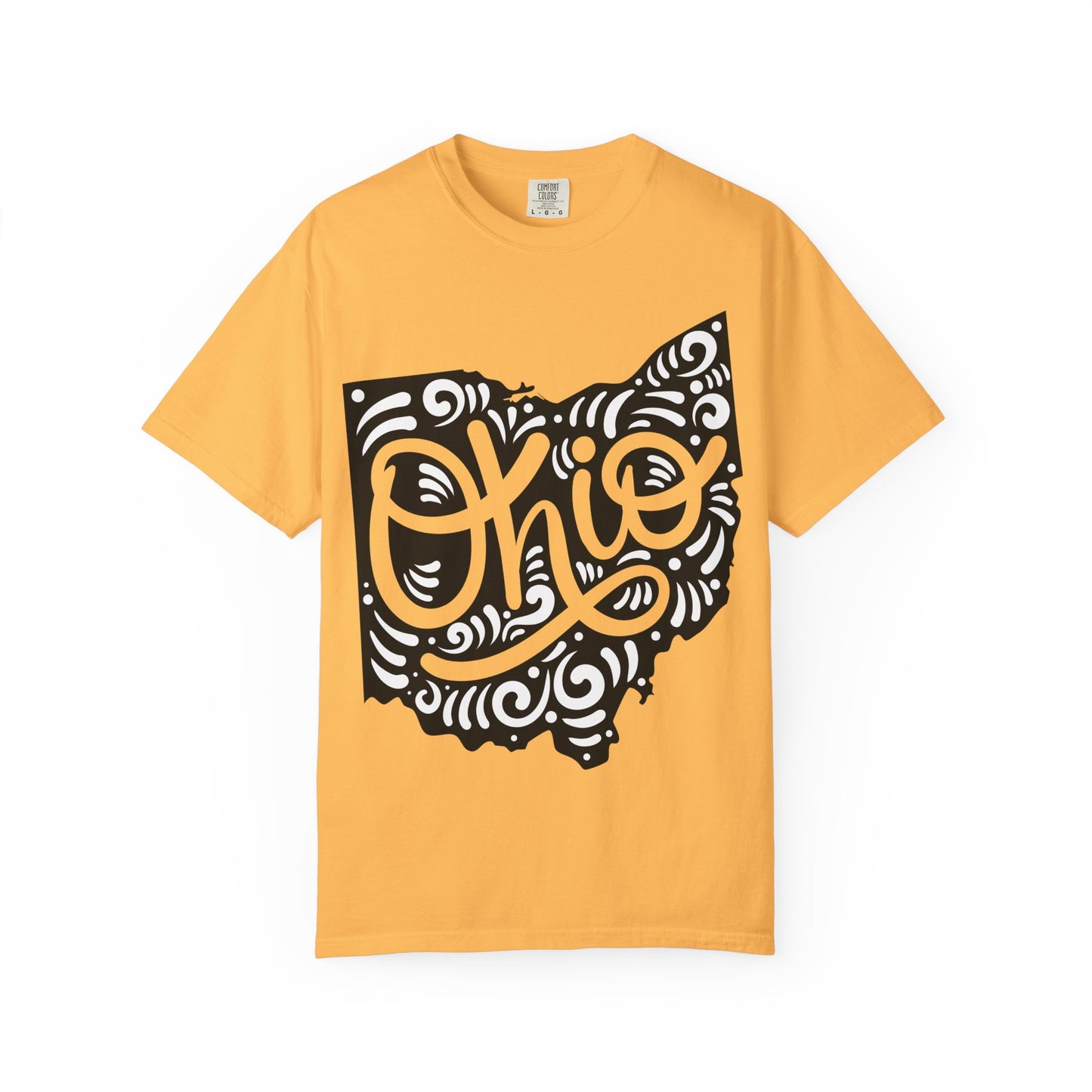 Ohio "Woodcut Series" T-Shirt - 14 Colors in 7 Sizes Available!