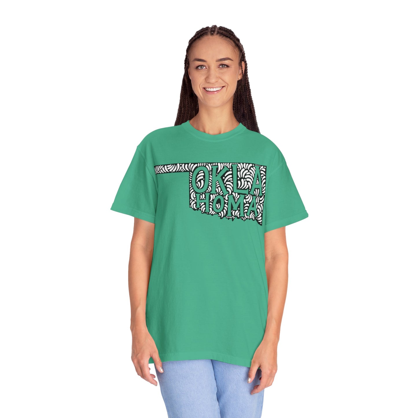 Oklahoma "Woodcut Series" T-Shirt - 14 Colors in 7 Sizes Available!