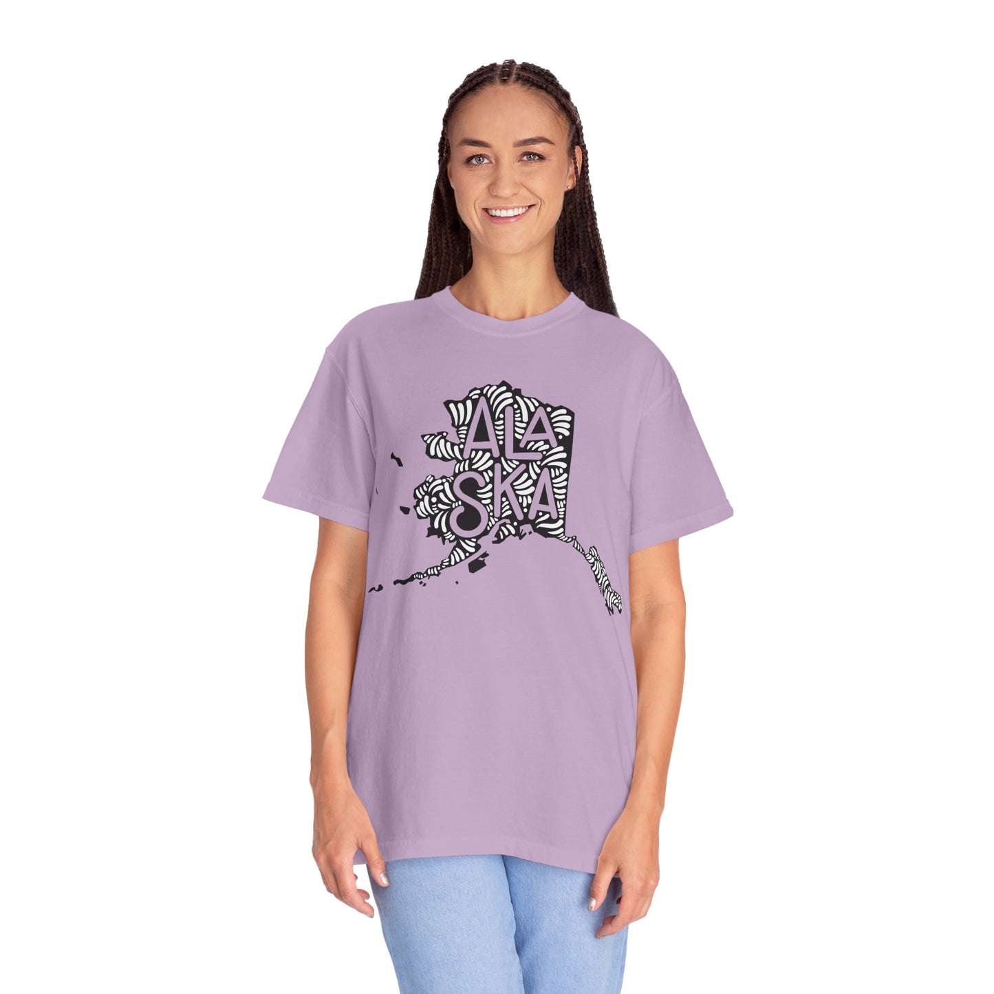 Alaska "Woodcut Series" T-Shirt - 14 Colors in 7 Sizes Available!