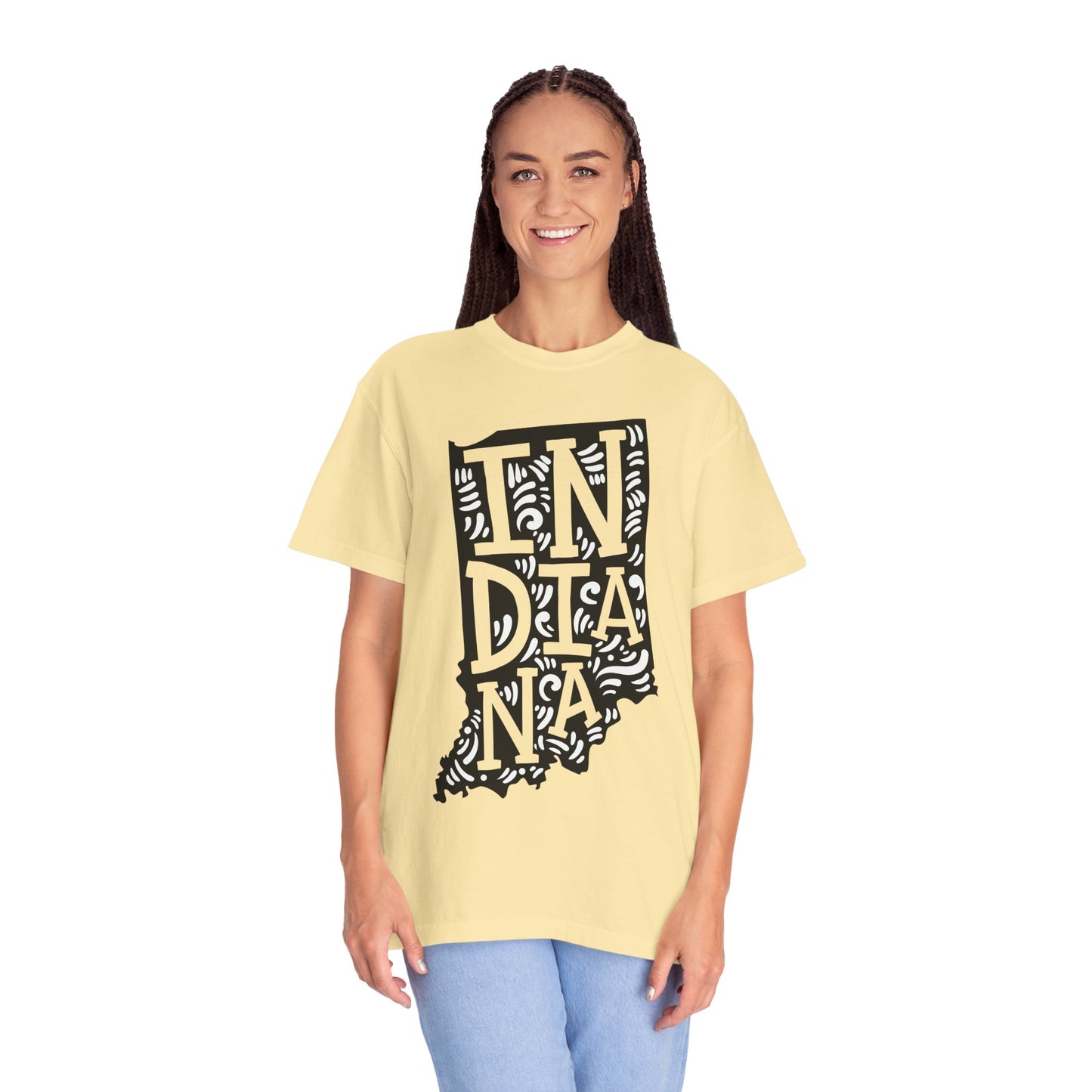 Indiana "Woodcut Series" T-Shirt - 14 Colors in 7 Sizes Available!
