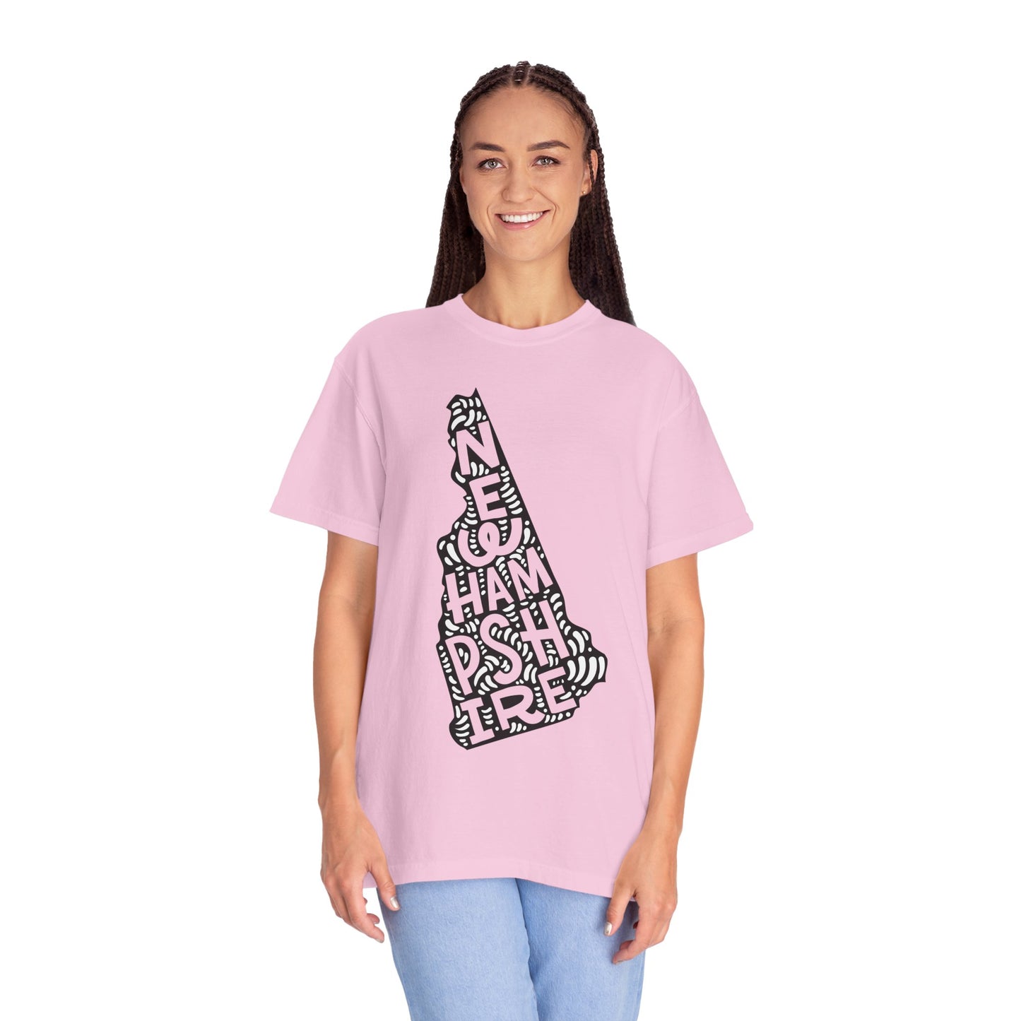 New Hampshire "Woodcut Series" T-Shirt - 14 Colors in 7 Sizes Available!