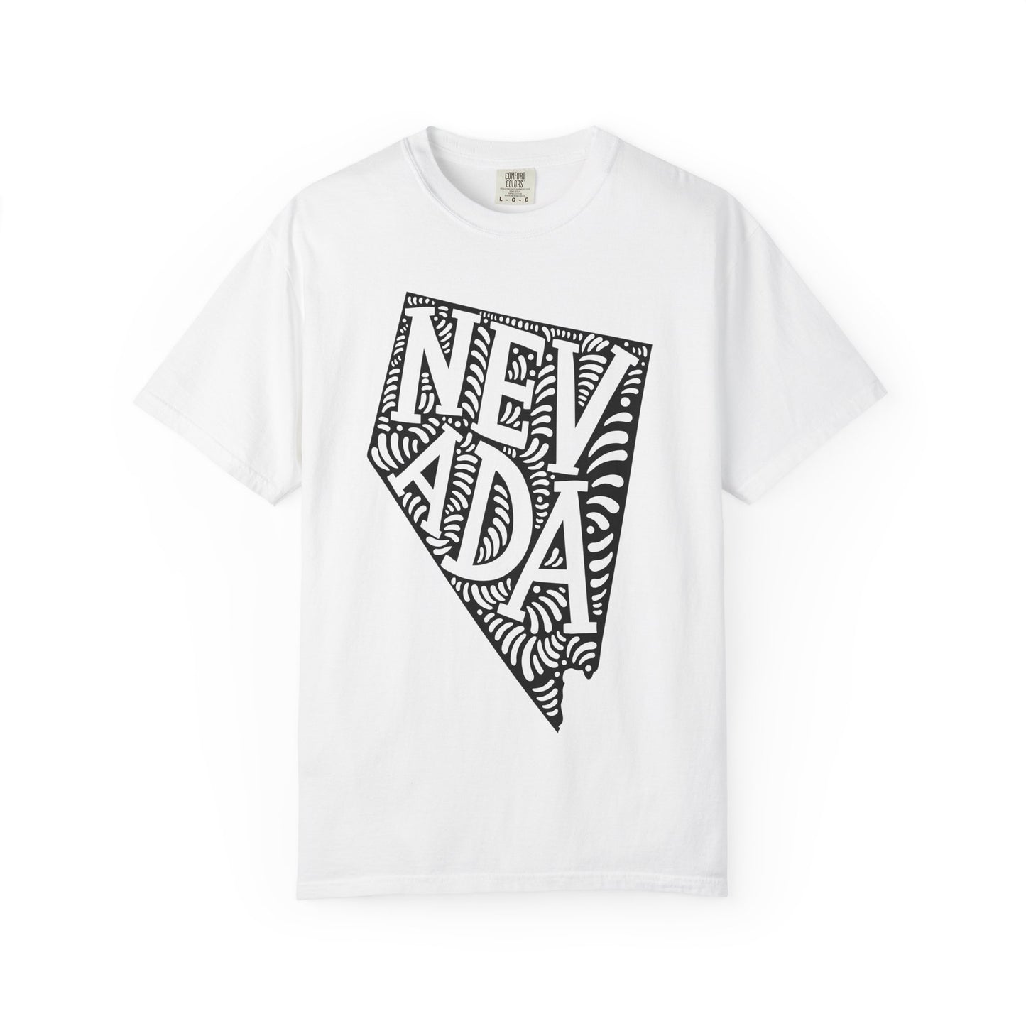 Nevada "Woodcut Series" T-Shirt - 14 Colors in 7 Sizes Available!