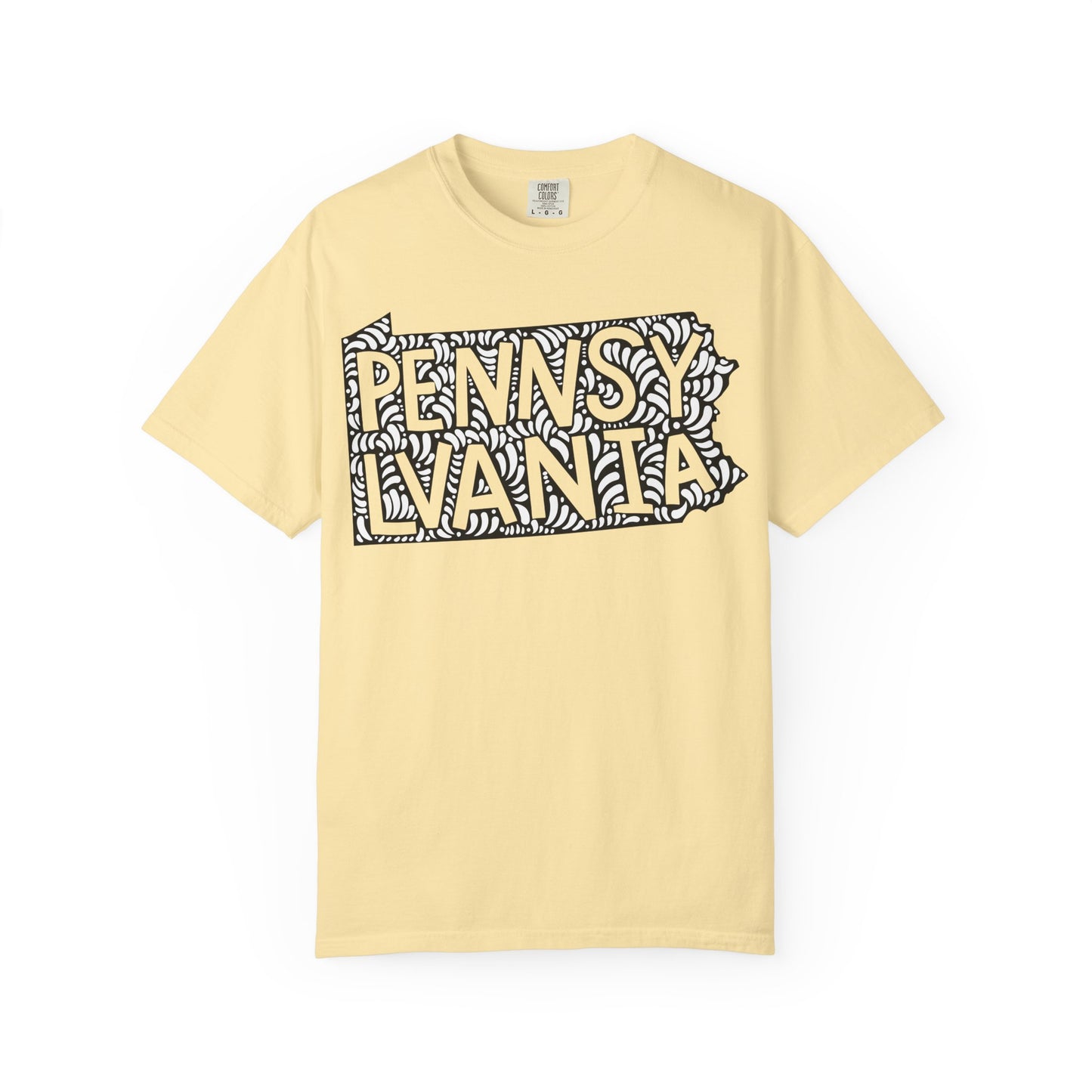 Pennsylvania "Woodcut Series" T-Shirt - 14 Colors in 7 Sizes Available!