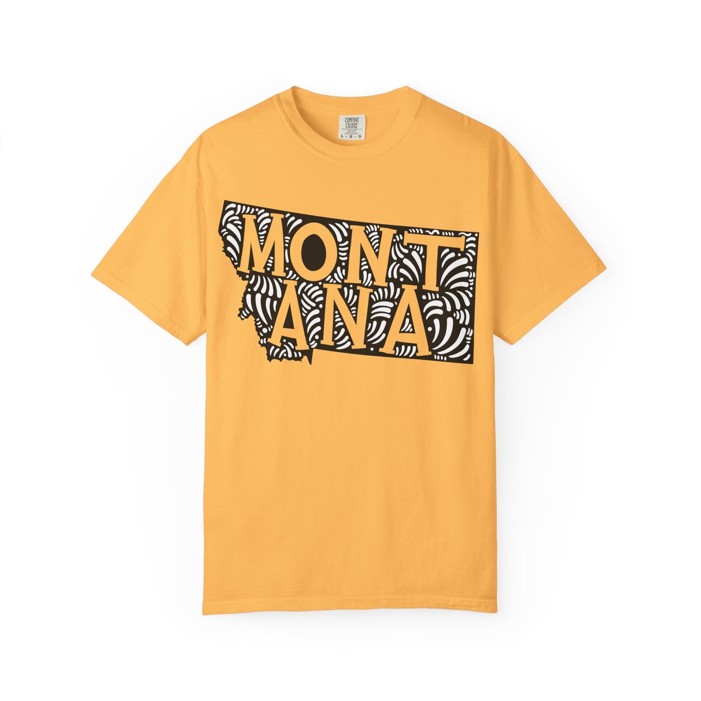 Montana "Woodcut Series" T-Shirt - 14 Colors in 7 Sizes Available!