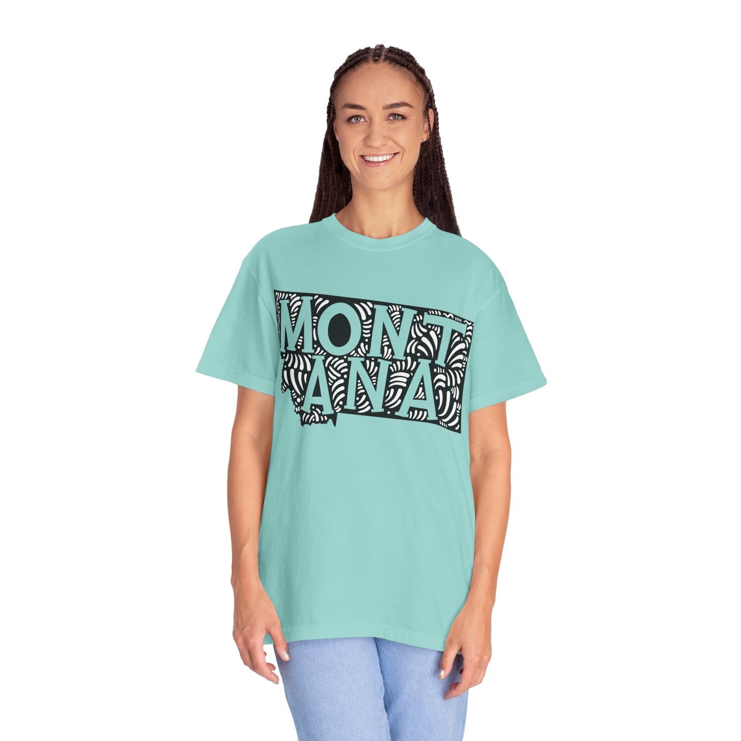 Montana "Woodcut Series" T-Shirt - 14 Colors in 7 Sizes Available!