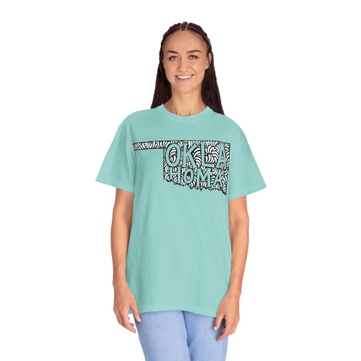 Oklahoma "Woodcut Series" T-Shirt - 14 Colors in 7 Sizes Available!
