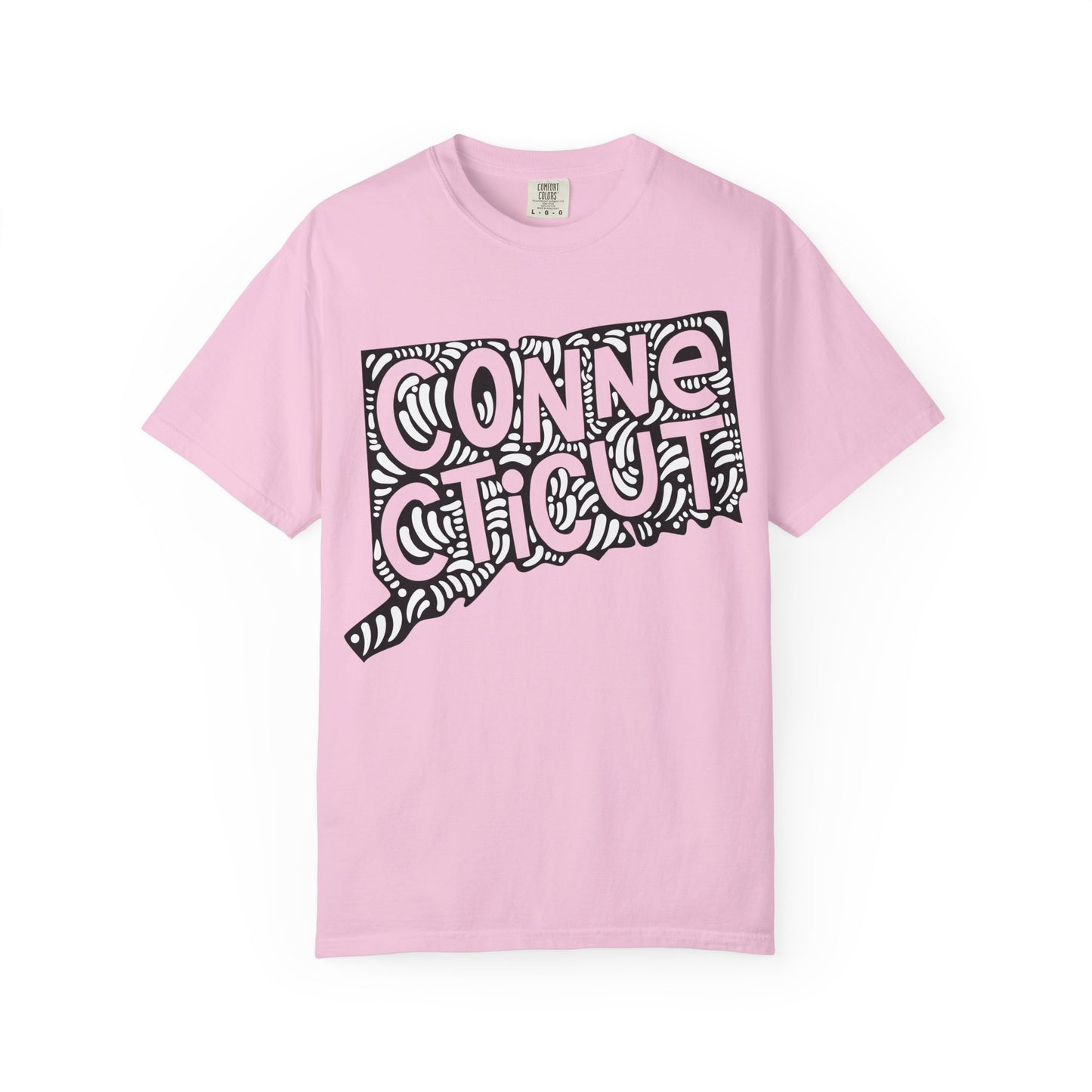 Connecticut "Woodcut Series" T-Shirt - 14 Colors in 7 Sizes Available!