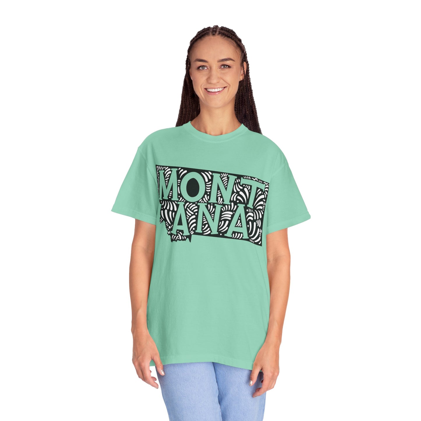 Montana "Woodcut Series" T-Shirt - 14 Colors in 7 Sizes Available!