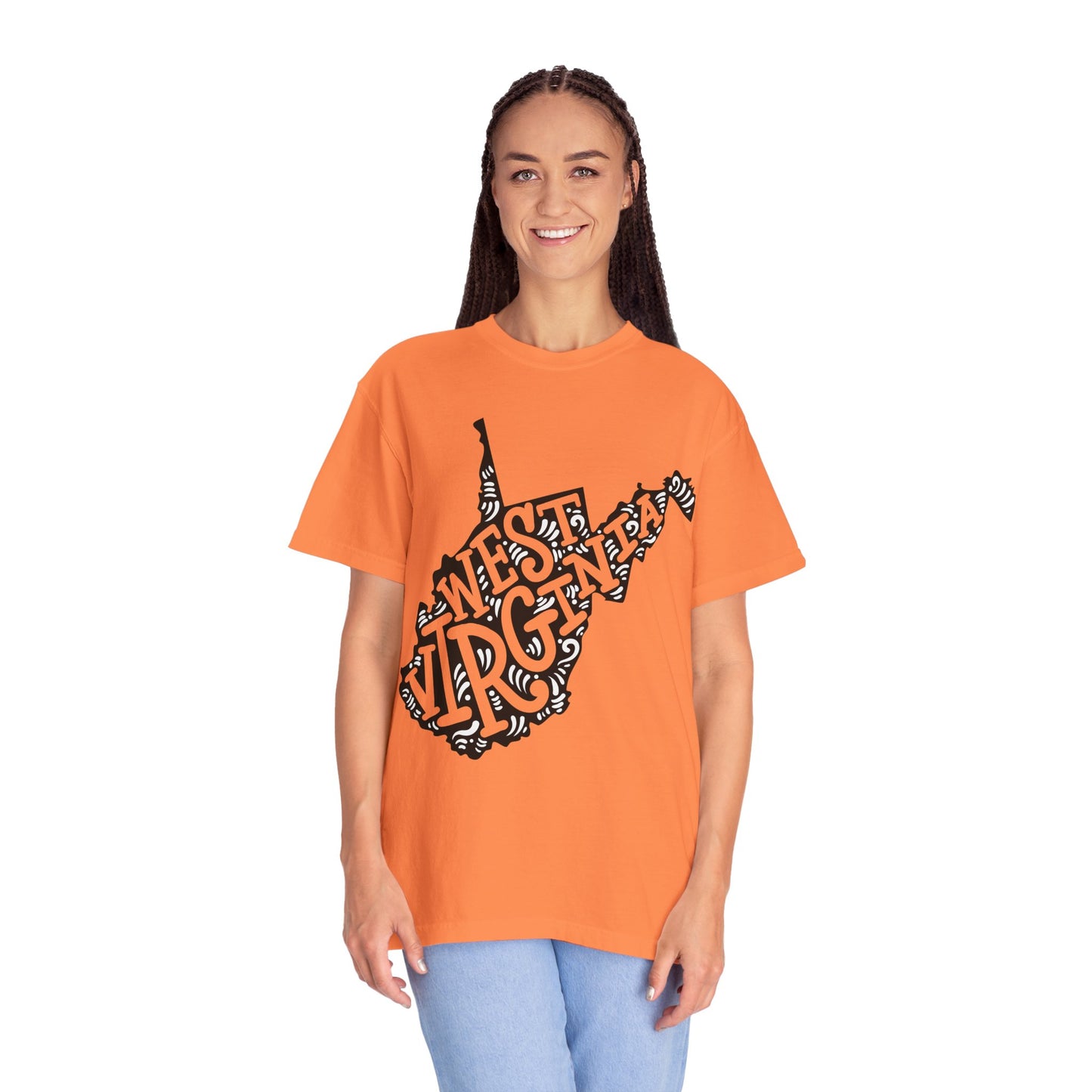 West Virginia "Woodcut Series" T-Shirt - 14 Colors in 7 Sizes Available!