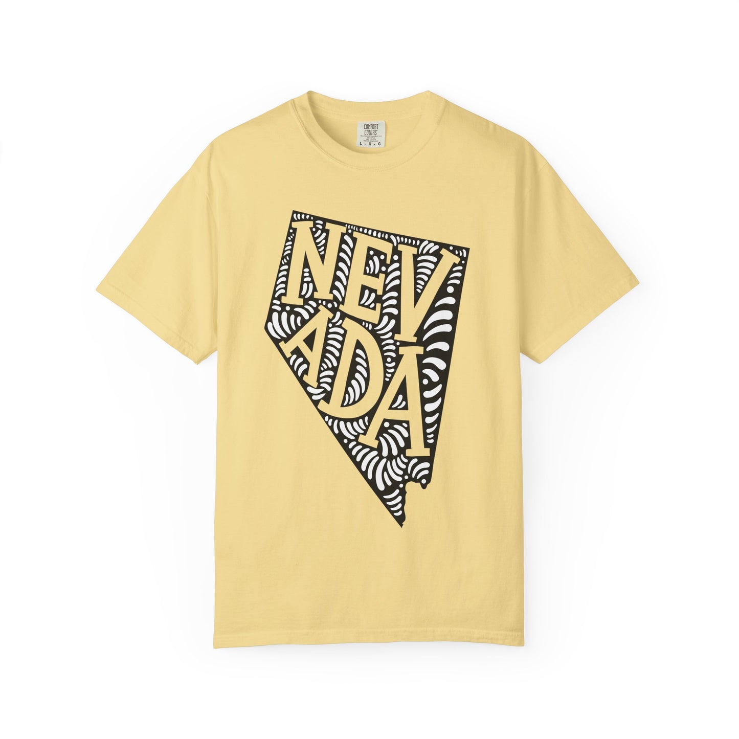 Nevada "Woodcut Series" T-Shirt - 14 Colors in 7 Sizes Available!