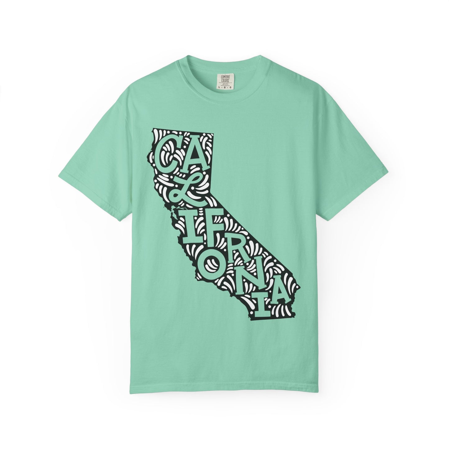 California "Woodcut Series" T-Shirt - 14 Colors in 7 Sizes Available!