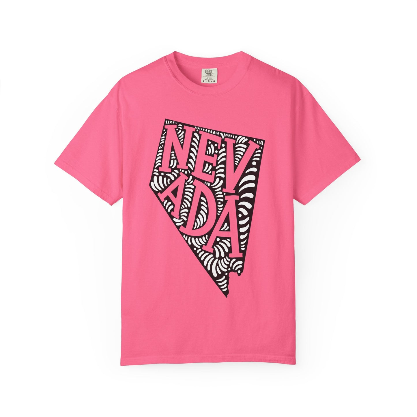 Nevada "Woodcut Series" T-Shirt - 14 Colors in 7 Sizes Available!