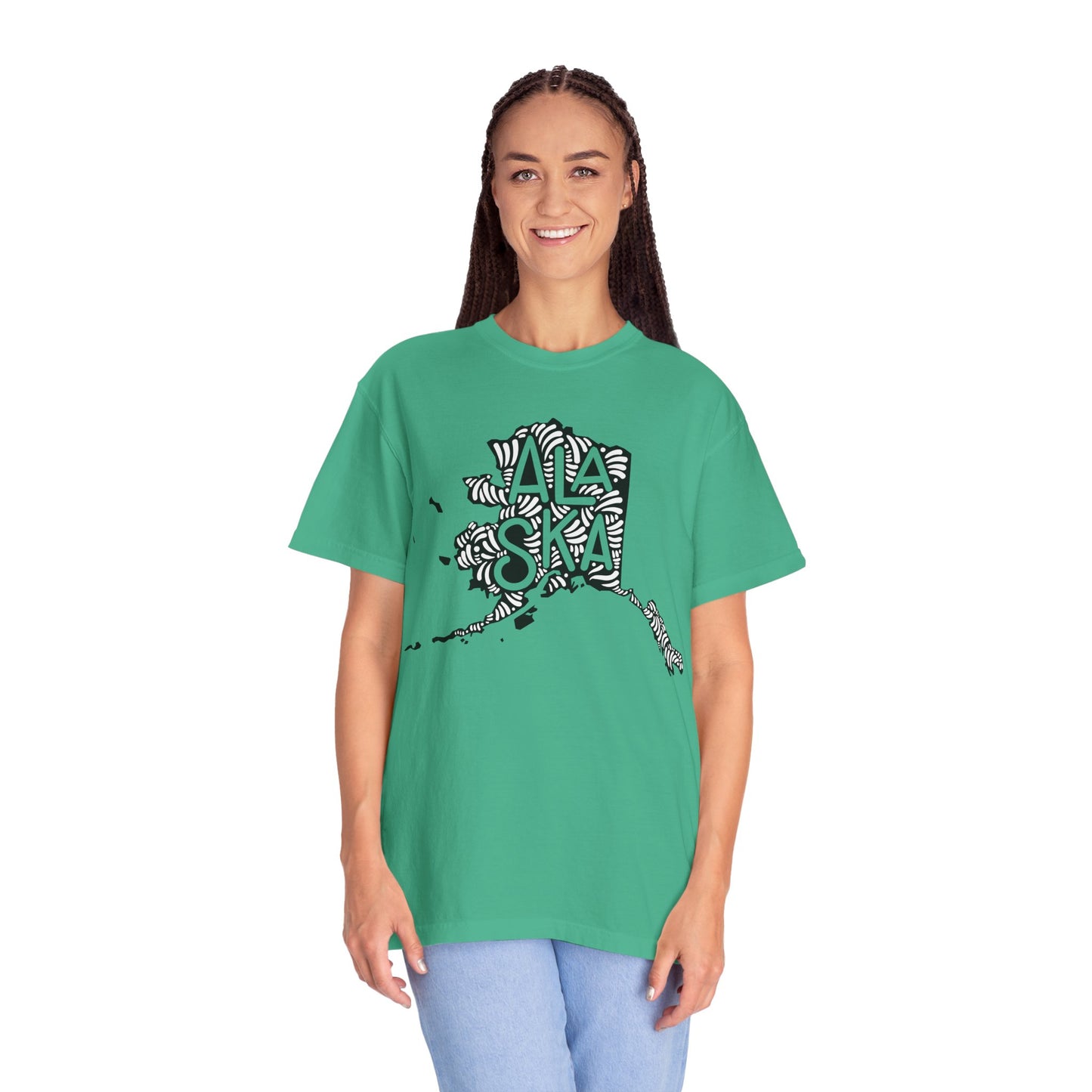 Alaska "Woodcut Series" T-Shirt - 14 Colors in 7 Sizes Available!