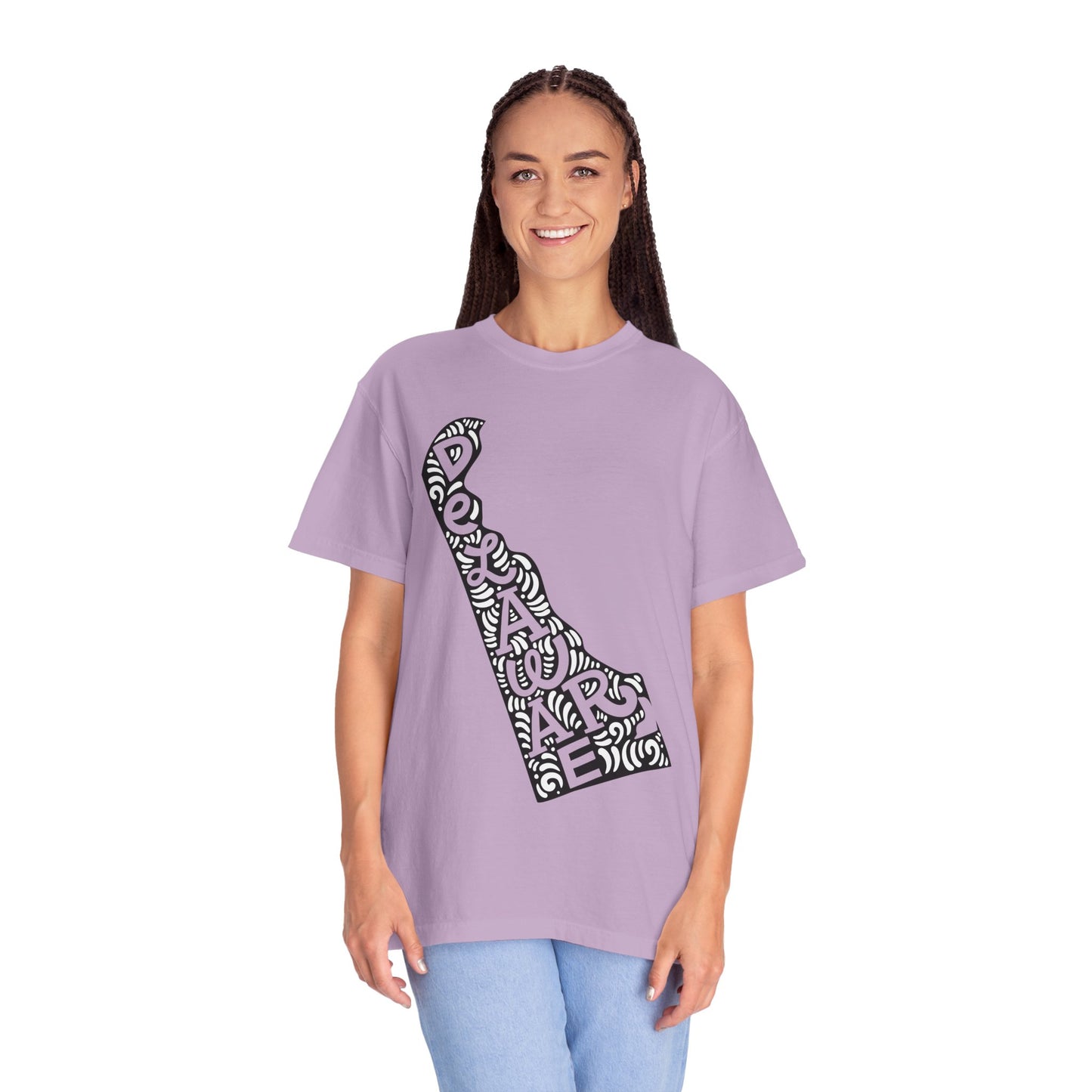 Delaware "Woodcut Series" T-Shirt - 14 Colors in 7 Sizes Available!