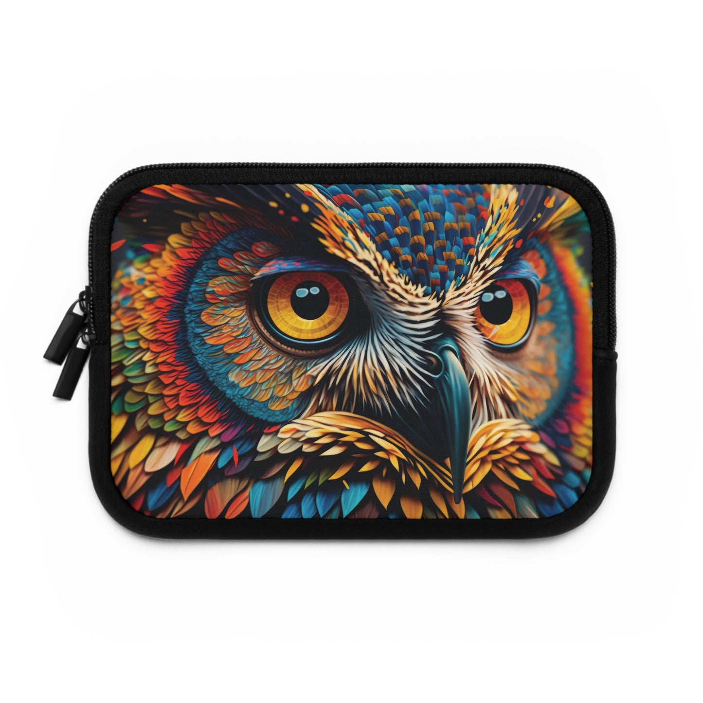 Colorful Owl Laptop Sleeve - Available in 5 Sizes!