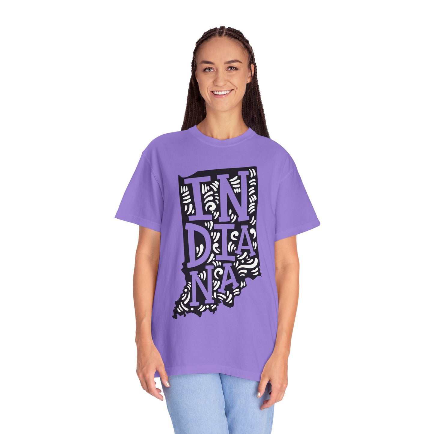 Indiana "Woodcut Series" T-Shirt - 14 Colors in 7 Sizes Available!