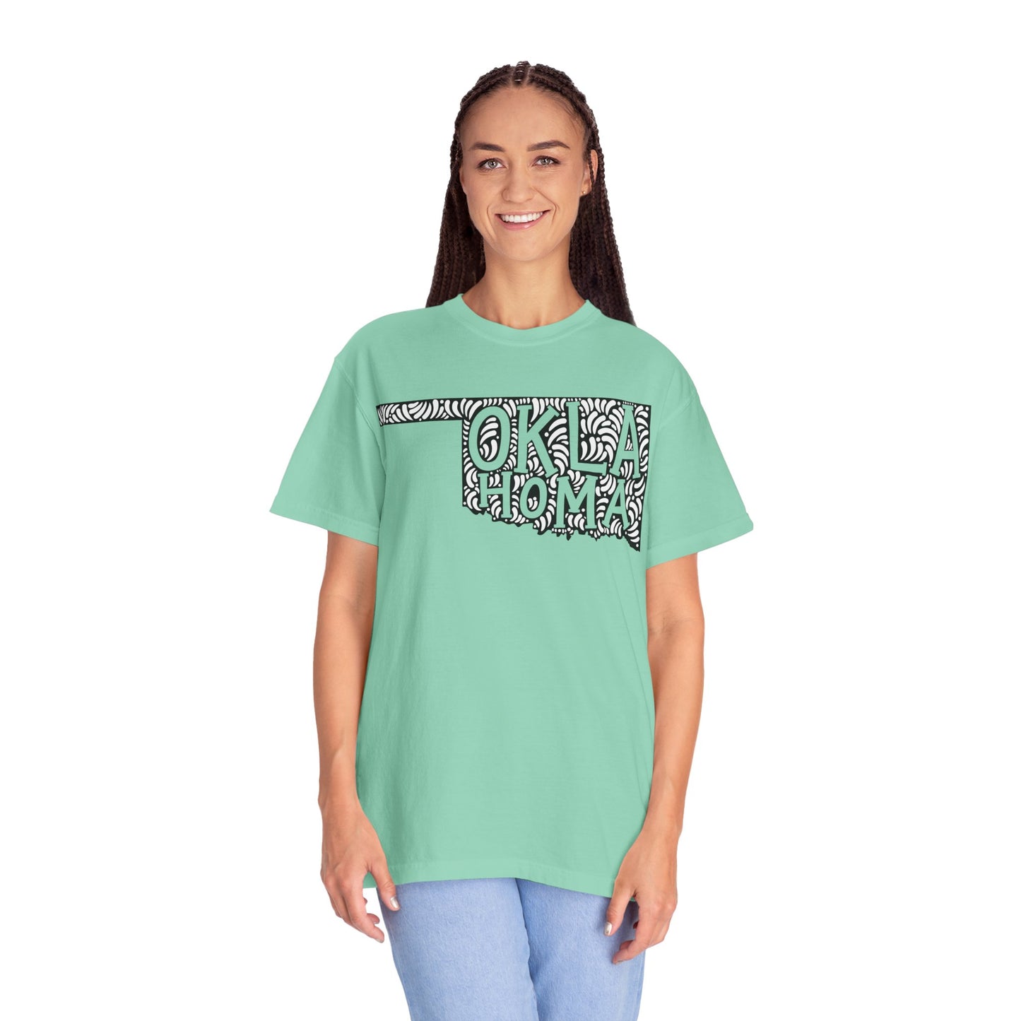 Oklahoma "Woodcut Series" T-Shirt - 14 Colors in 7 Sizes Available!