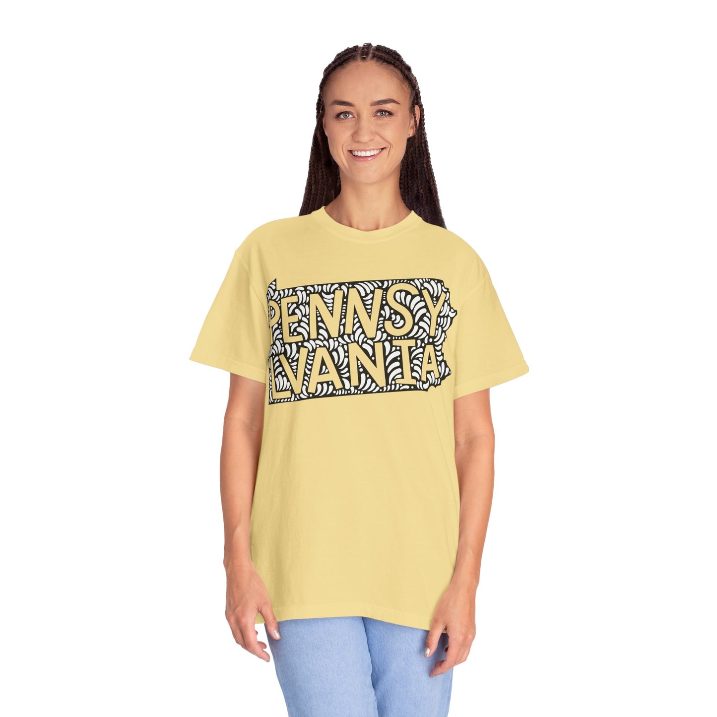 Pennsylvania "Woodcut Series" T-Shirt - 14 Colors in 7 Sizes Available!