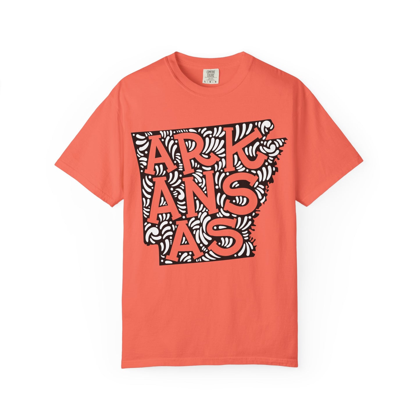 Arkansas "Woodcut Series" T-Shirt - 14 Colors in 7 Sizes Available!