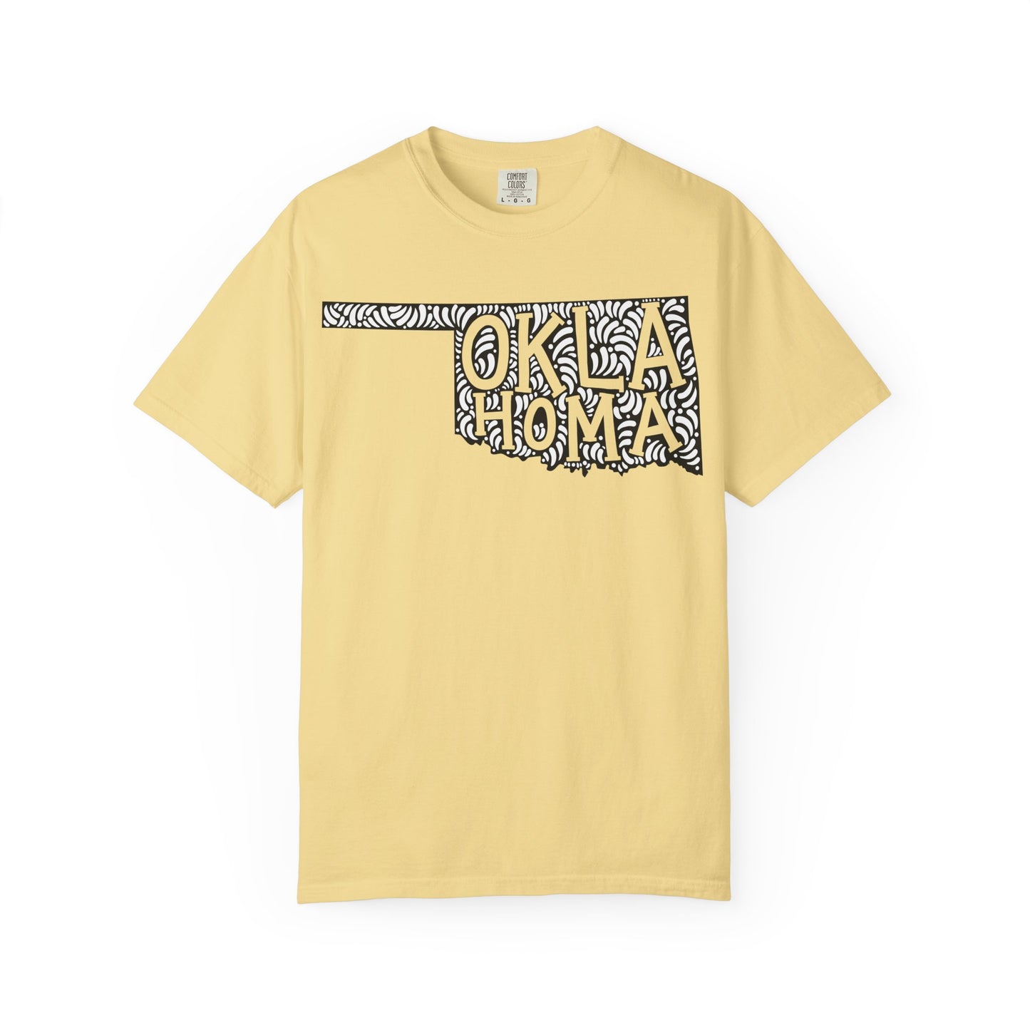 Oklahoma "Woodcut Series" T-Shirt - 14 Colors in 7 Sizes Available!
