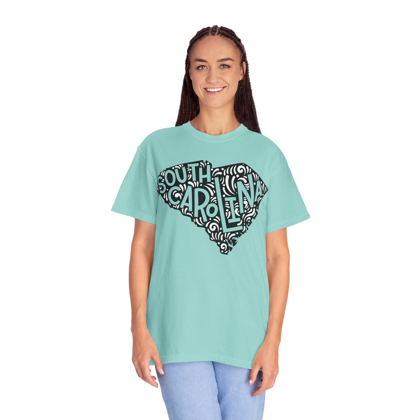 South Carolina "Woodcut Series" T-Shirt - 14 Colors in 7 Sizes Available!