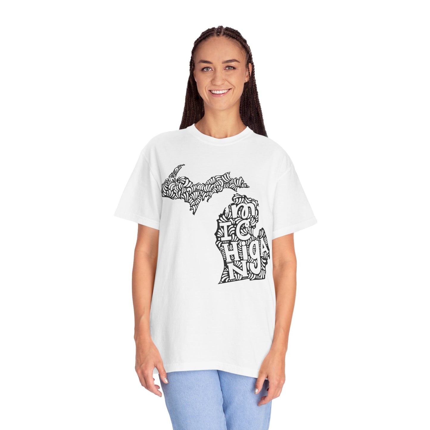 Michigan "Woodcut Series" T-Shirt - 14 Colors in 7 Sizes Available!