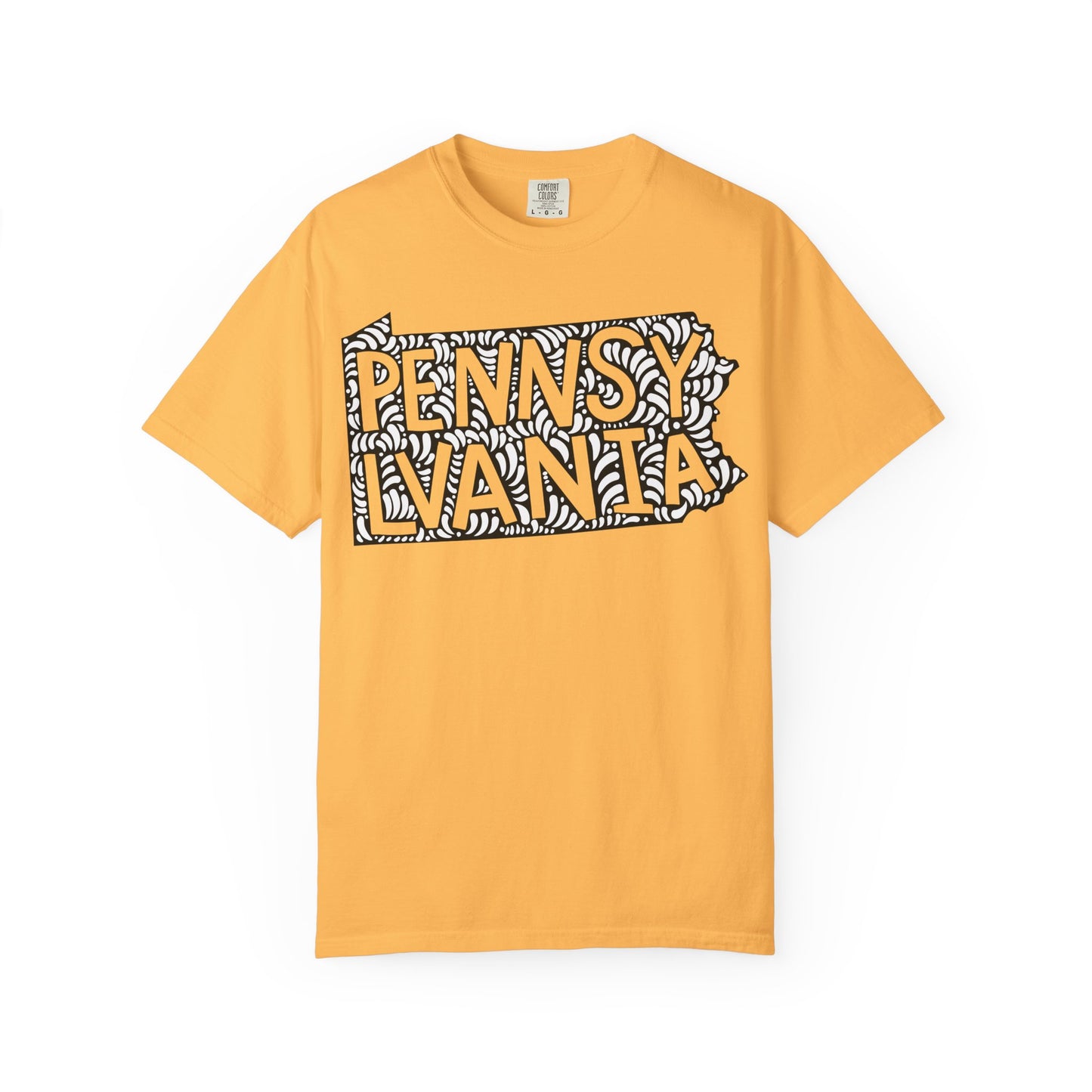 Pennsylvania "Woodcut Series" T-Shirt - 14 Colors in 7 Sizes Available!