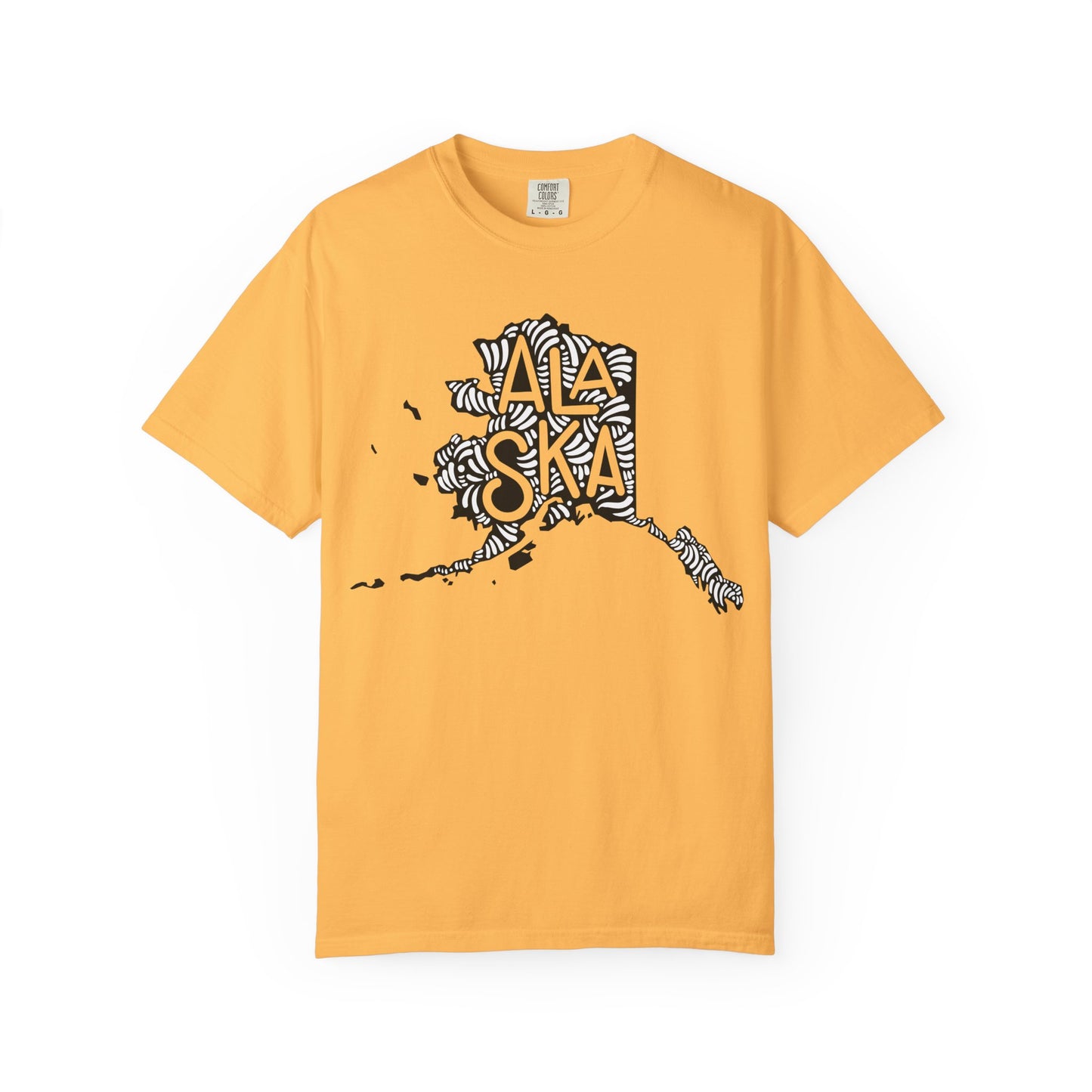 Alaska "Woodcut Series" T-Shirt - 14 Colors in 7 Sizes Available!