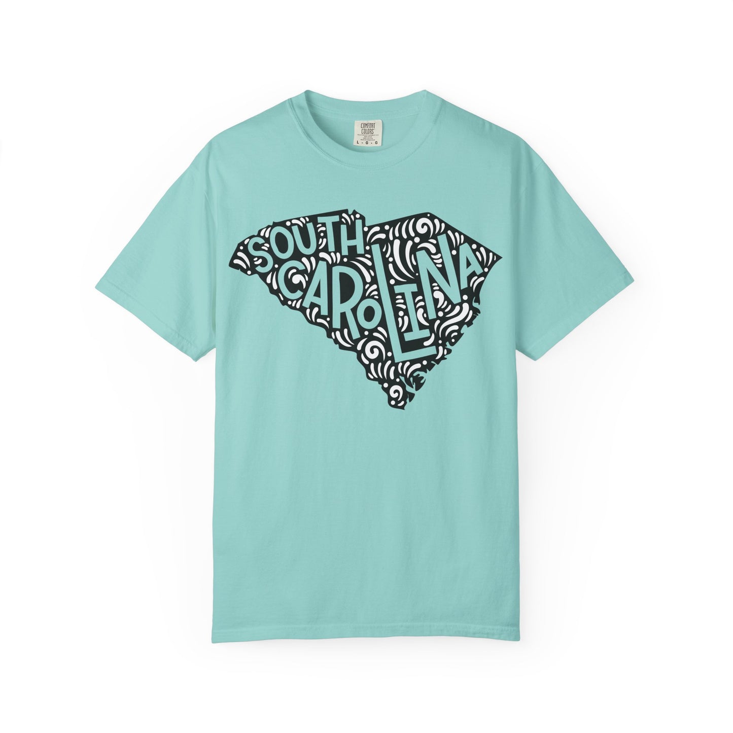 South Carolina "Woodcut Series" T-Shirt - 14 Colors in 7 Sizes Available!