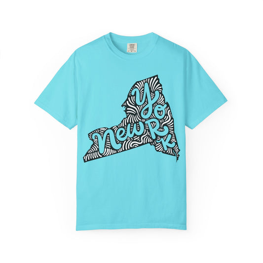 New York "Woodcut Series" T-Shirt - 14 Colors in 7 Sizes Available!