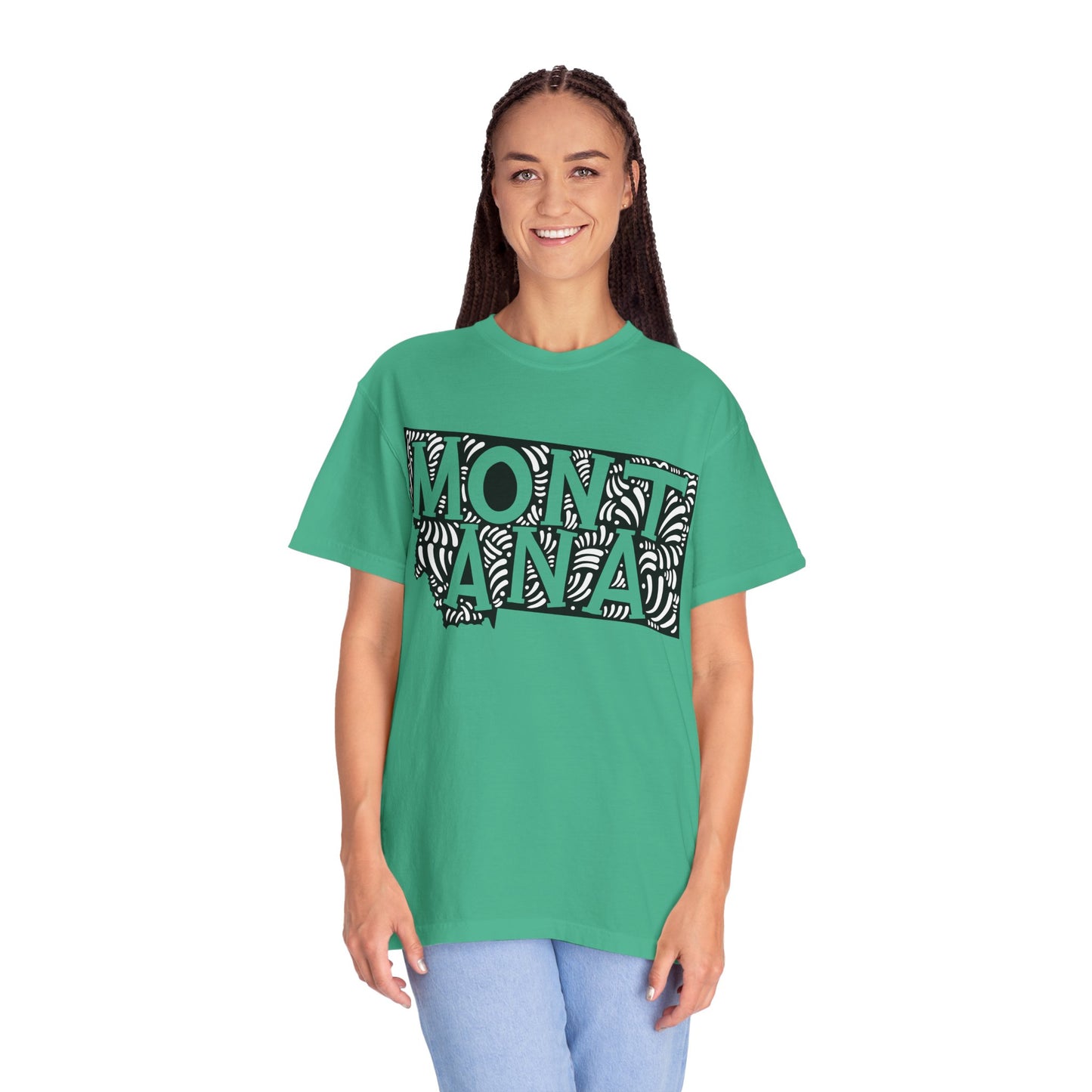 Montana "Woodcut Series" T-Shirt - 14 Colors in 7 Sizes Available!