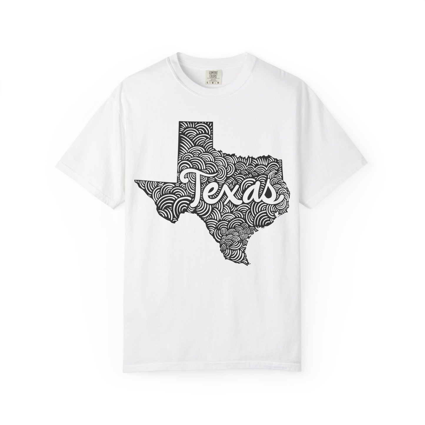 Texas "Woodcut Series" T-Shirt - 14 Colors in 7 Sizes Available!