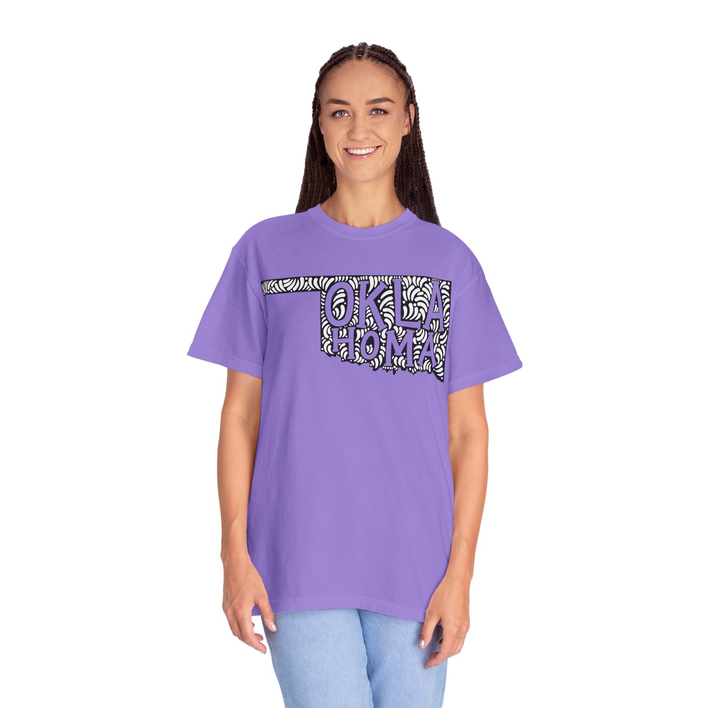 Oklahoma "Woodcut Series" T-Shirt - 14 Colors in 7 Sizes Available!