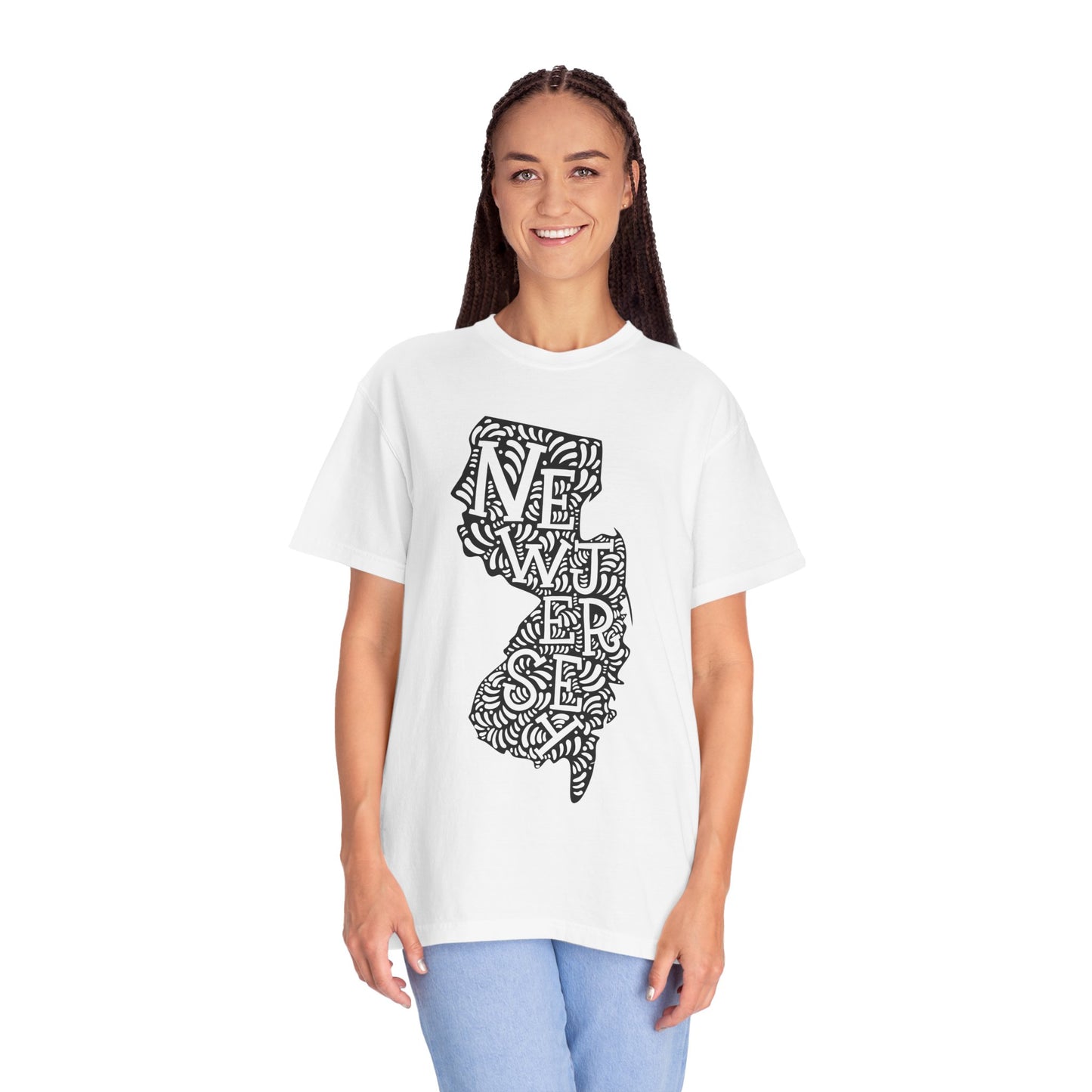 New Jersey "Woodcut Series" T-Shirt - 14 Colors in 7 Sizes Available!