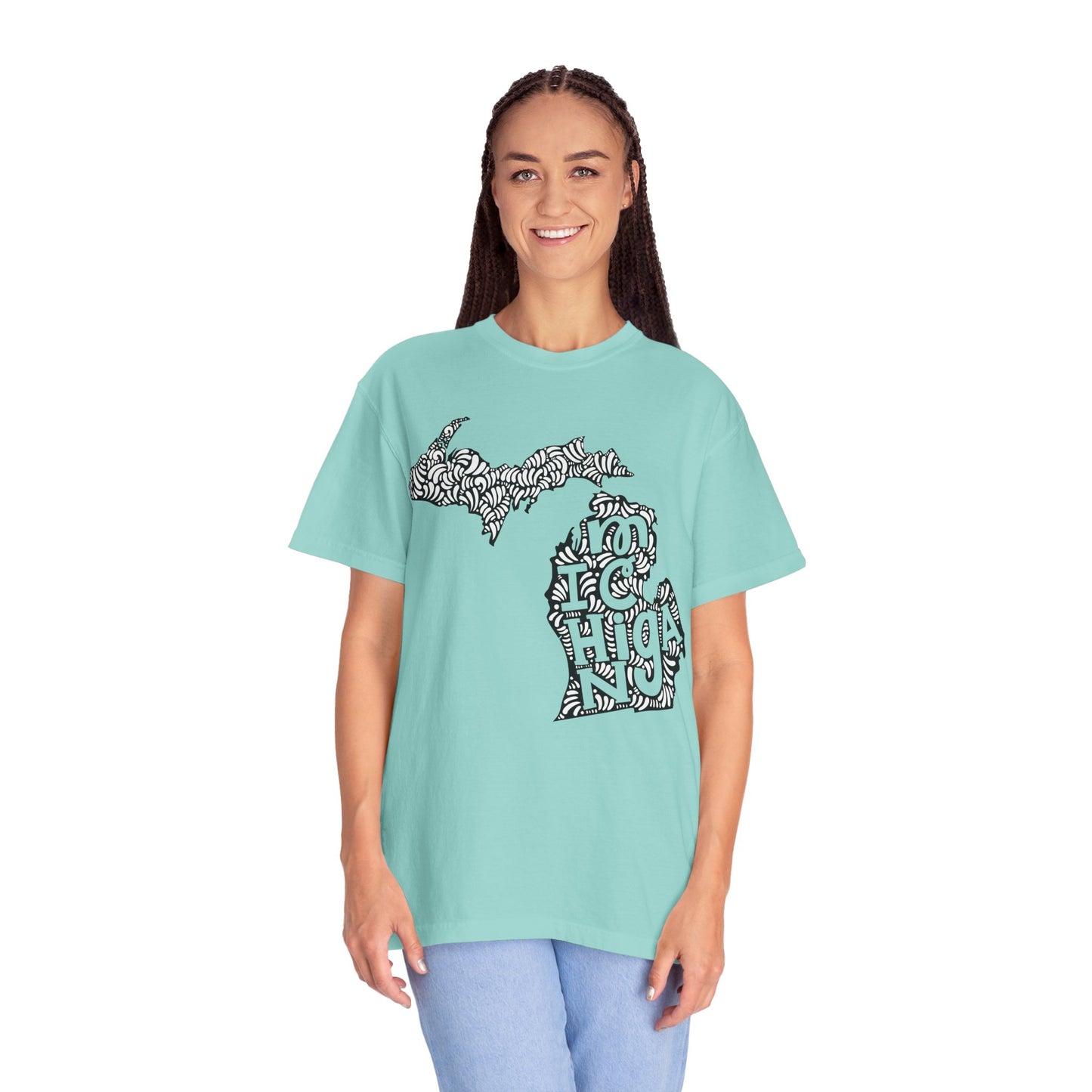 Michigan "Woodcut Series" T-Shirt - 14 Colors in 7 Sizes Available!