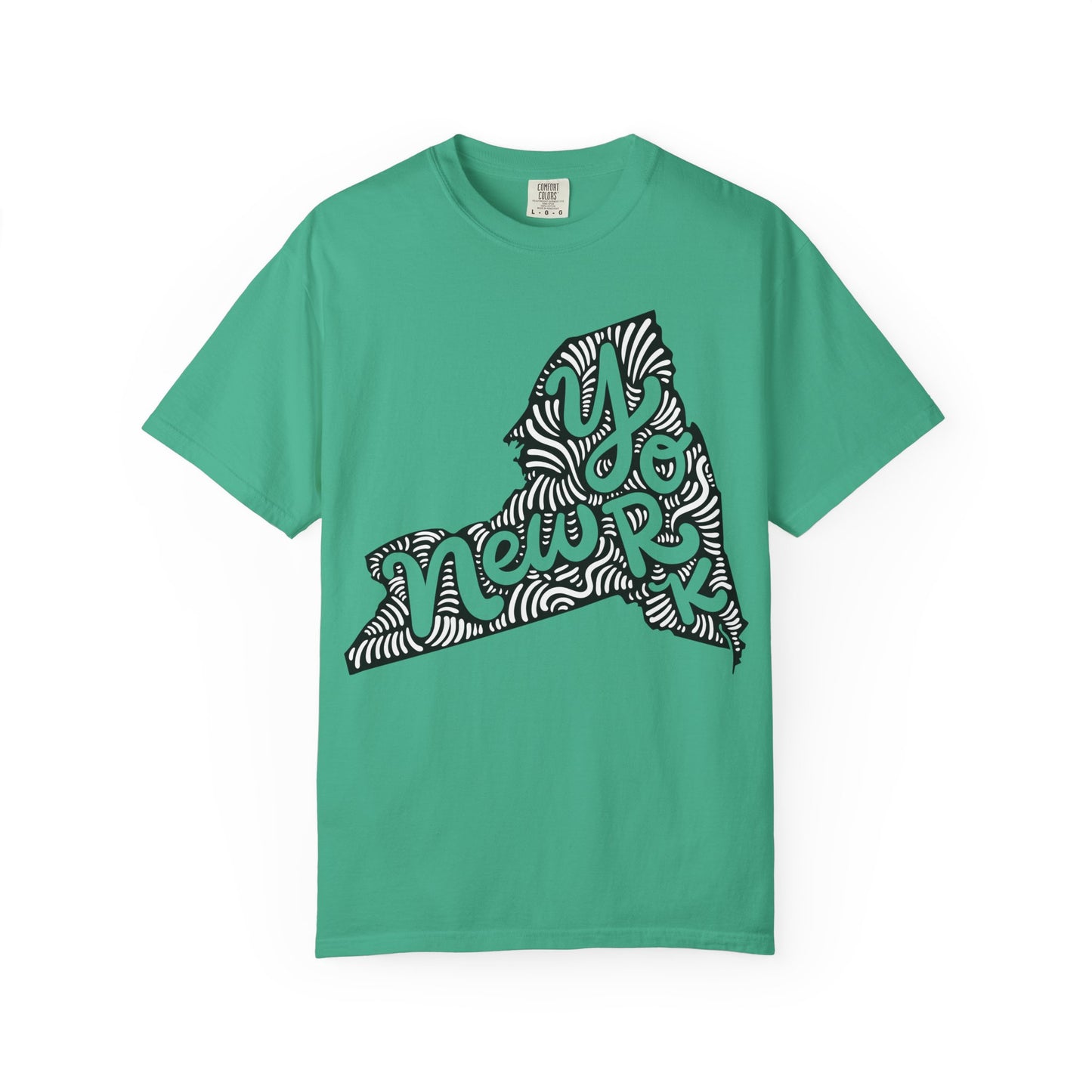 New York "Woodcut Series" T-Shirt - 14 Colors in 7 Sizes Available!