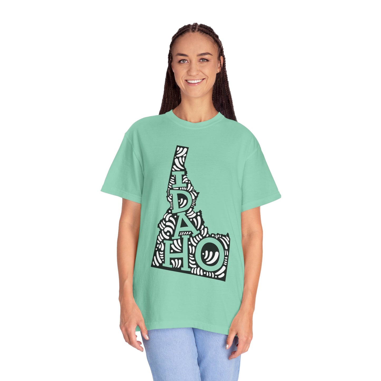 Idaho "Woodcut Series" T-Shirt - 14 Colors in 7 Sizes Available!