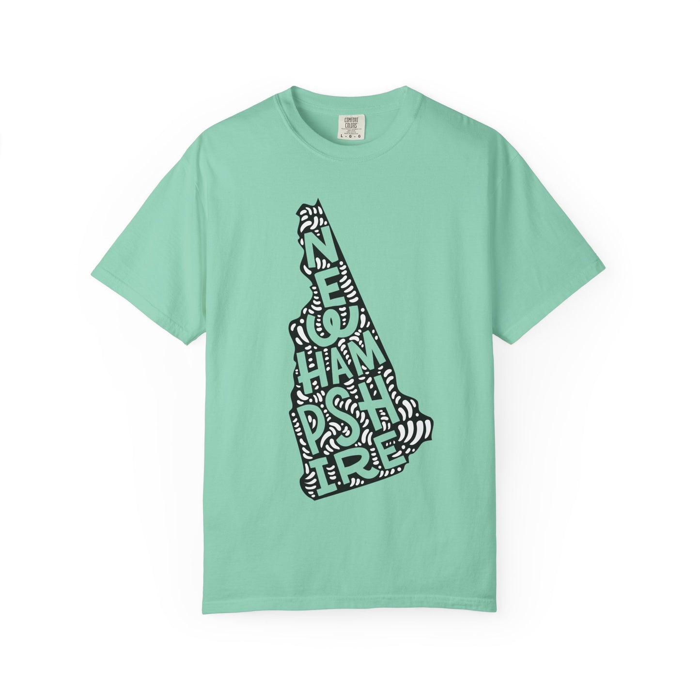 New Hampshire "Woodcut Series" T-Shirt - 14 Colors in 7 Sizes Available!