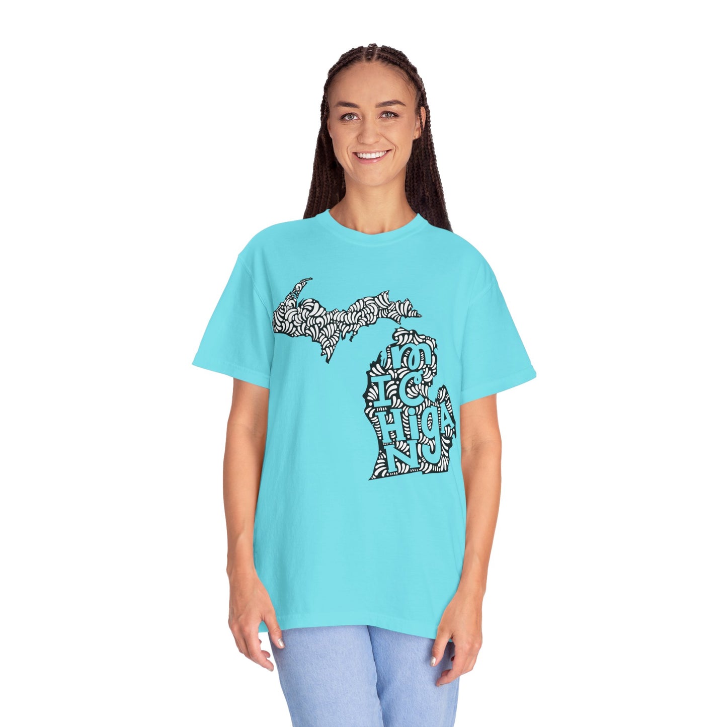 Michigan "Woodcut Series" T-Shirt - 14 Colors in 7 Sizes Available!
