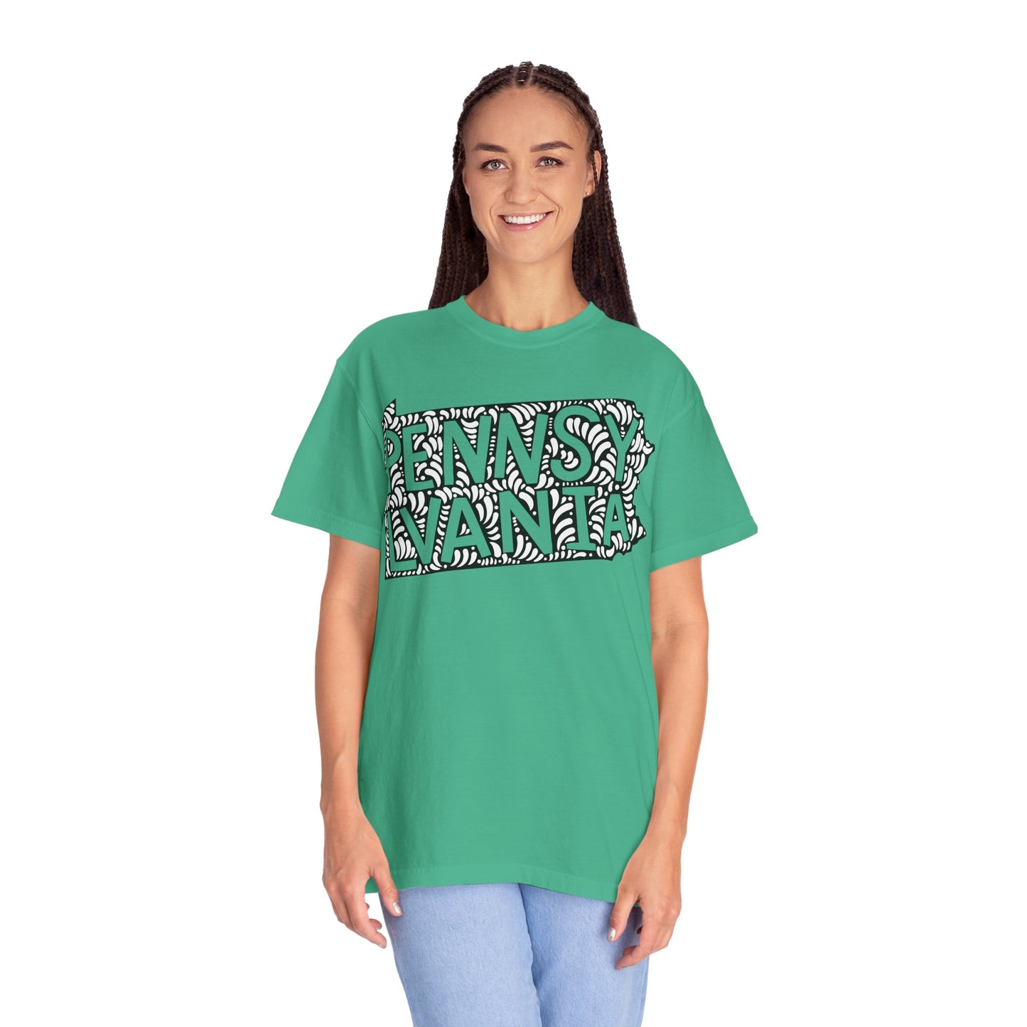 Pennsylvania "Woodcut Series" T-Shirt - 14 Colors in 7 Sizes Available!