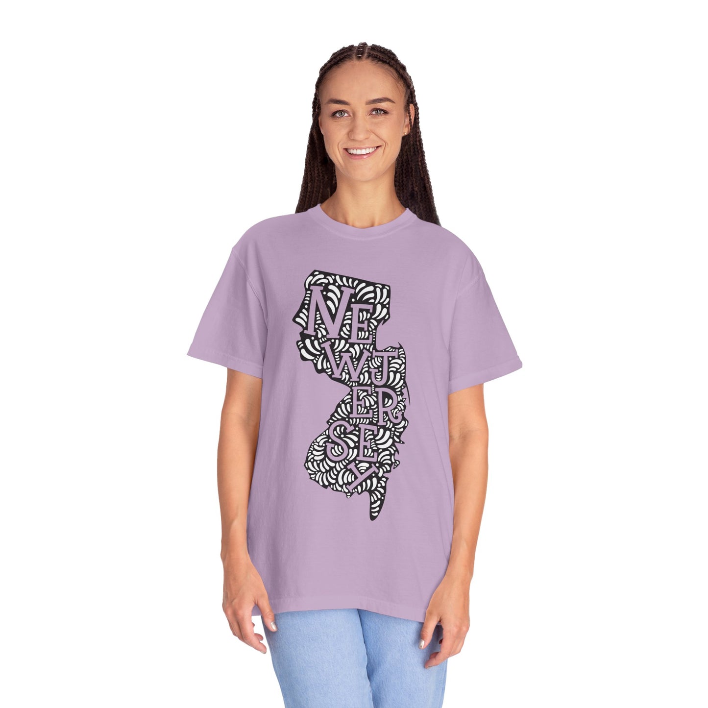 New Jersey "Woodcut Series" T-Shirt - 14 Colors in 7 Sizes Available!