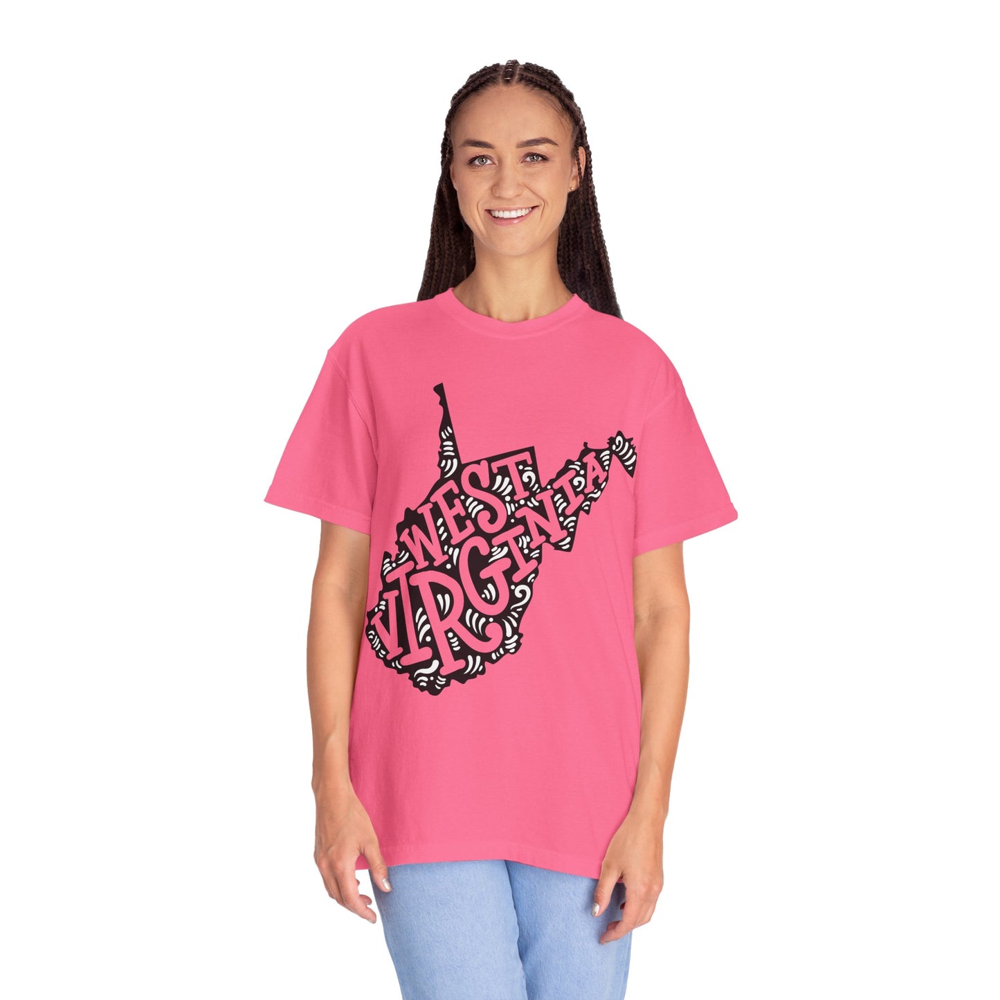 West Virginia "Woodcut Series" T-Shirt - 14 Colors in 7 Sizes Available!