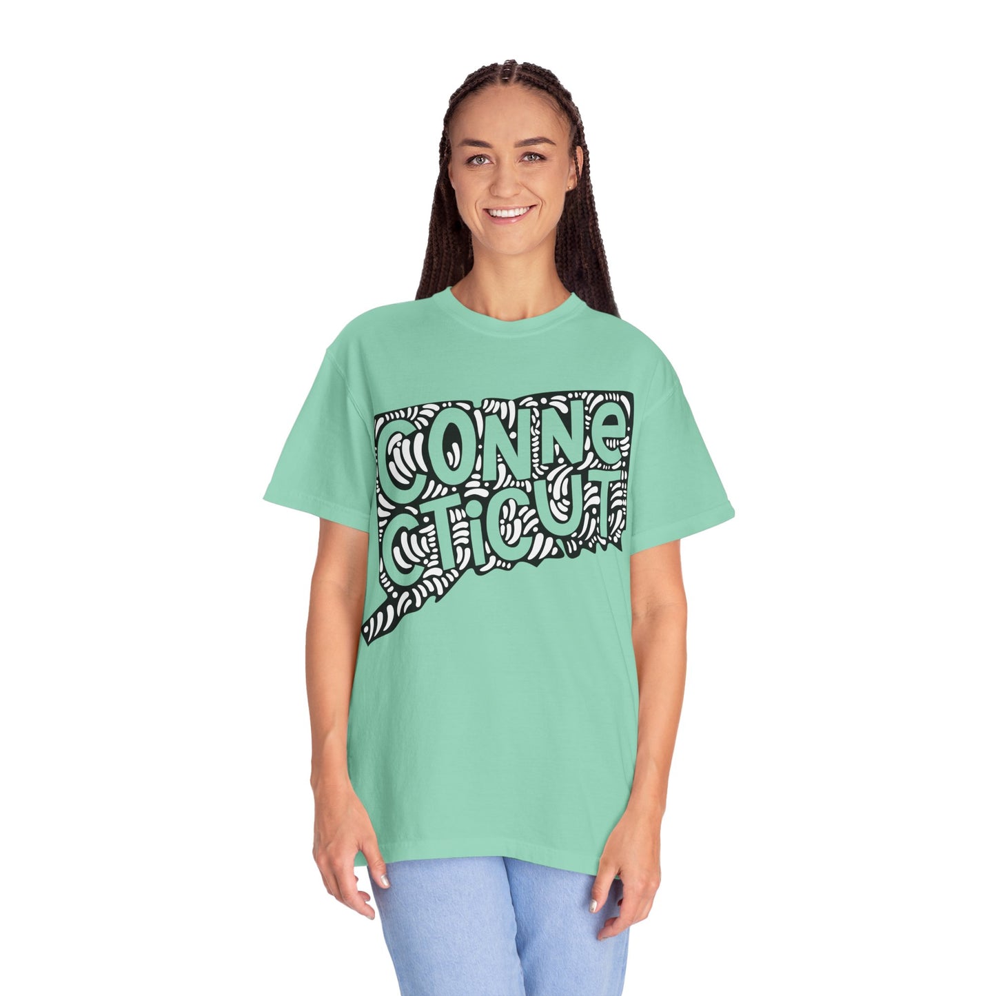 Connecticut "Woodcut Series" T-Shirt - 14 Colors in 7 Sizes Available!